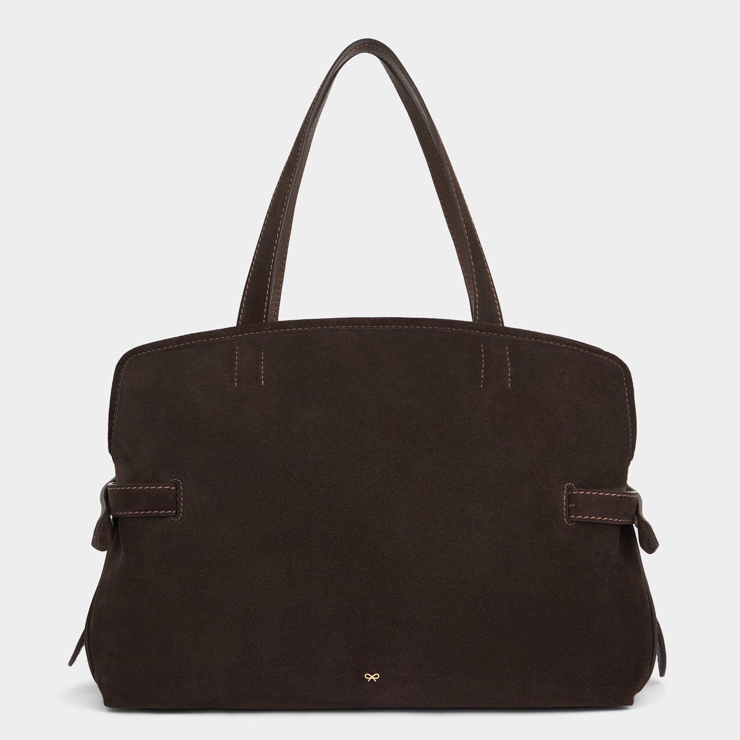 Wilson Shoulder Bag -

                  
                    Suede in Truffle -
                  

                  Anya Hindmarch UK
