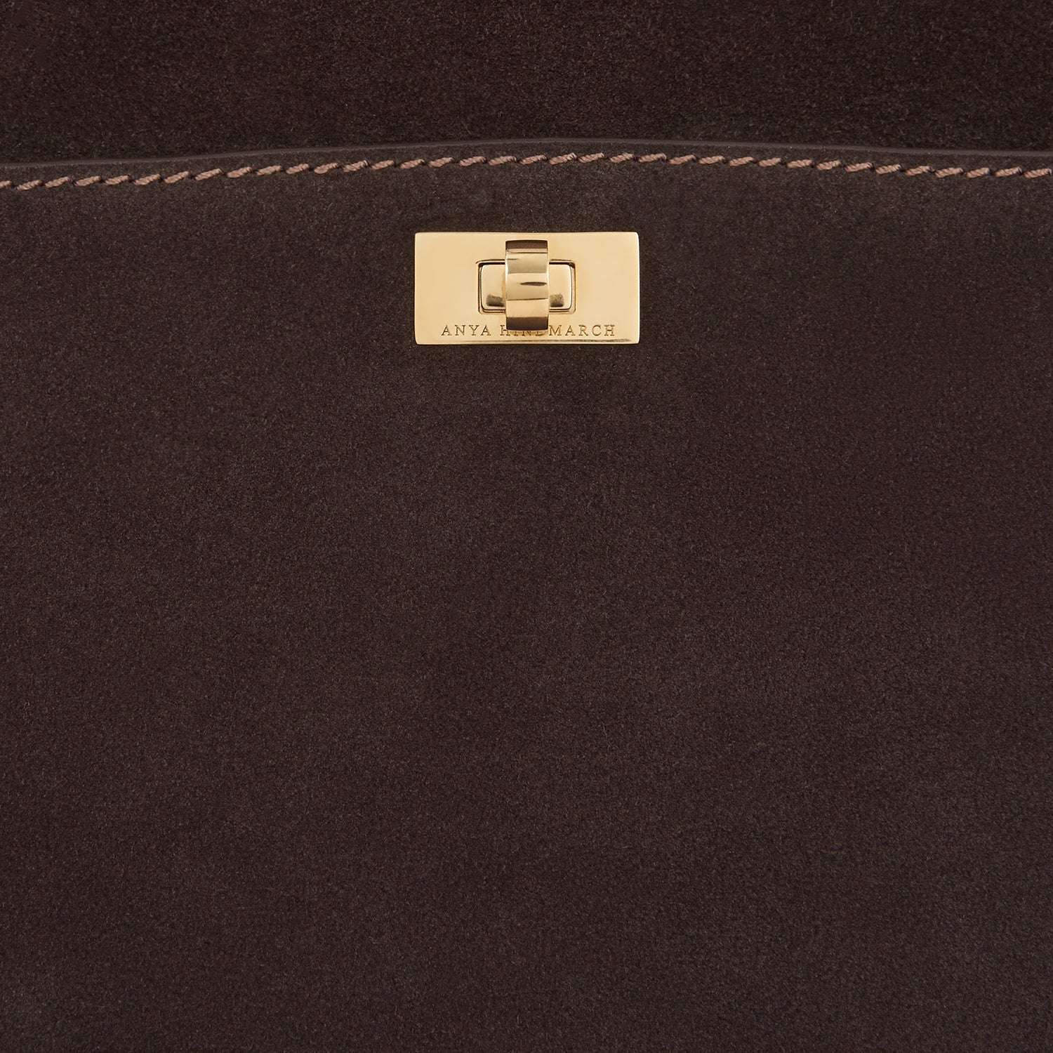 Wilson Shoulder Bag -

                  
                    Suede in Truffle -
                  

                  Anya Hindmarch UK
