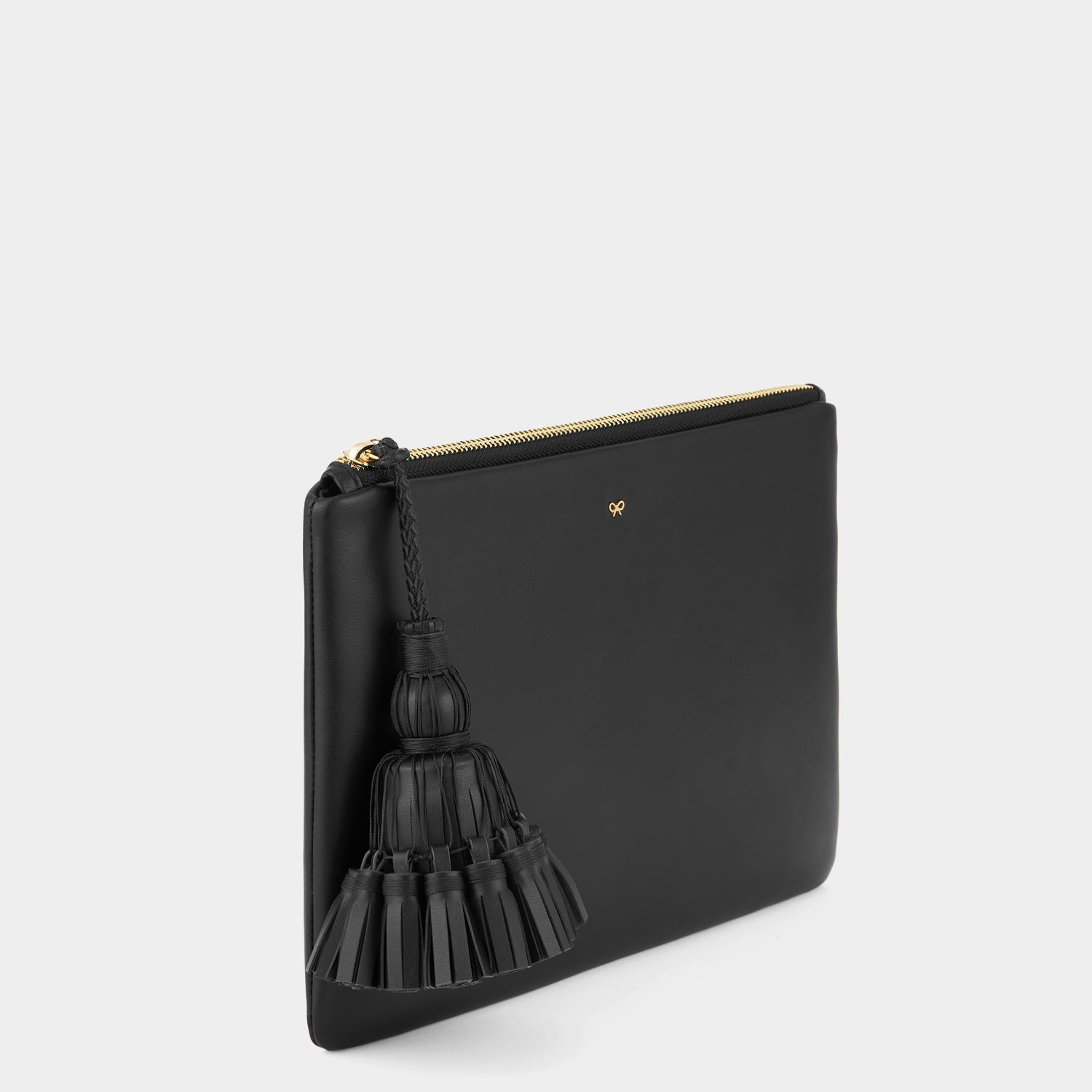 Georgiana Clutch -

          
            Circus Leather in Black -
          

          Anya Hindmarch UK
