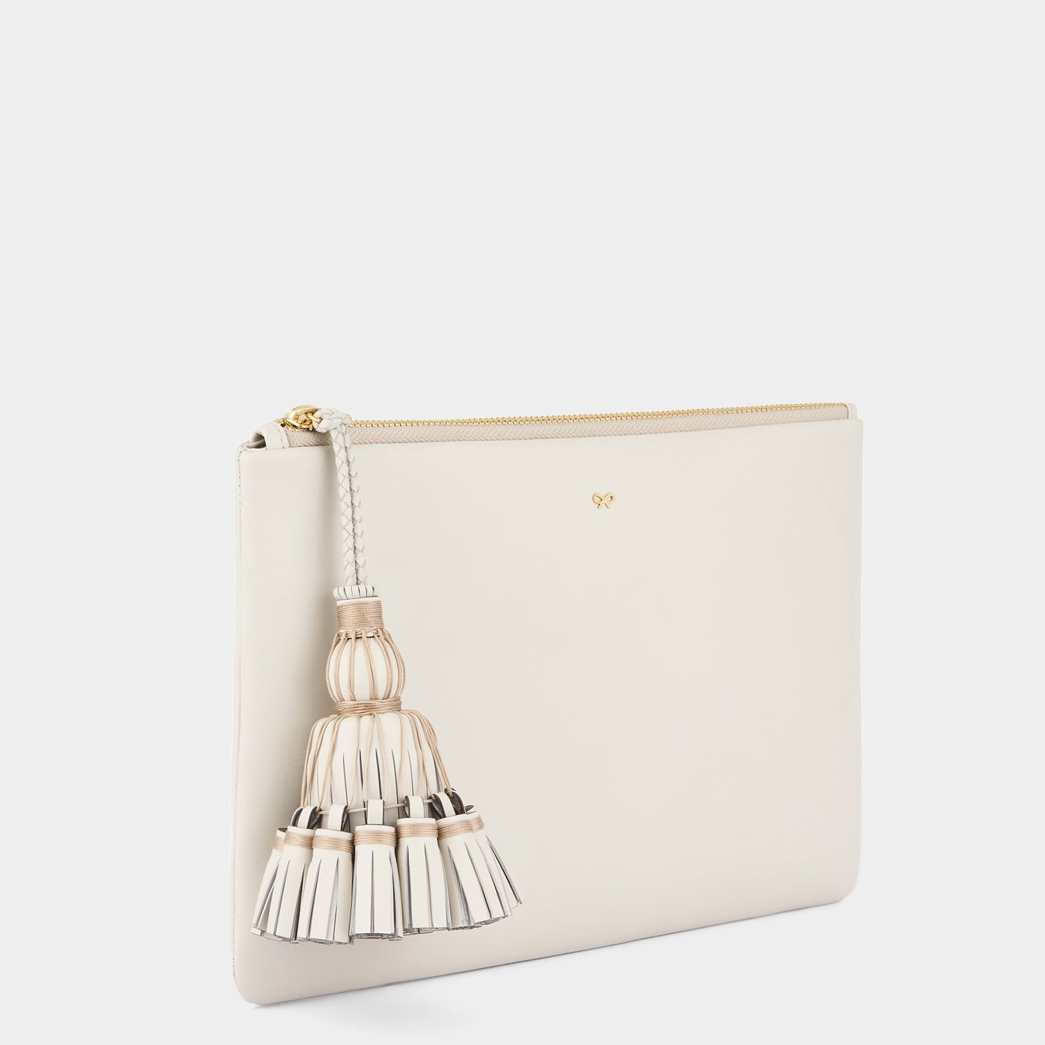 Georgiana Clutch -

                  
                    Circus Leather in Chalk -
                  

                  Anya Hindmarch UK
