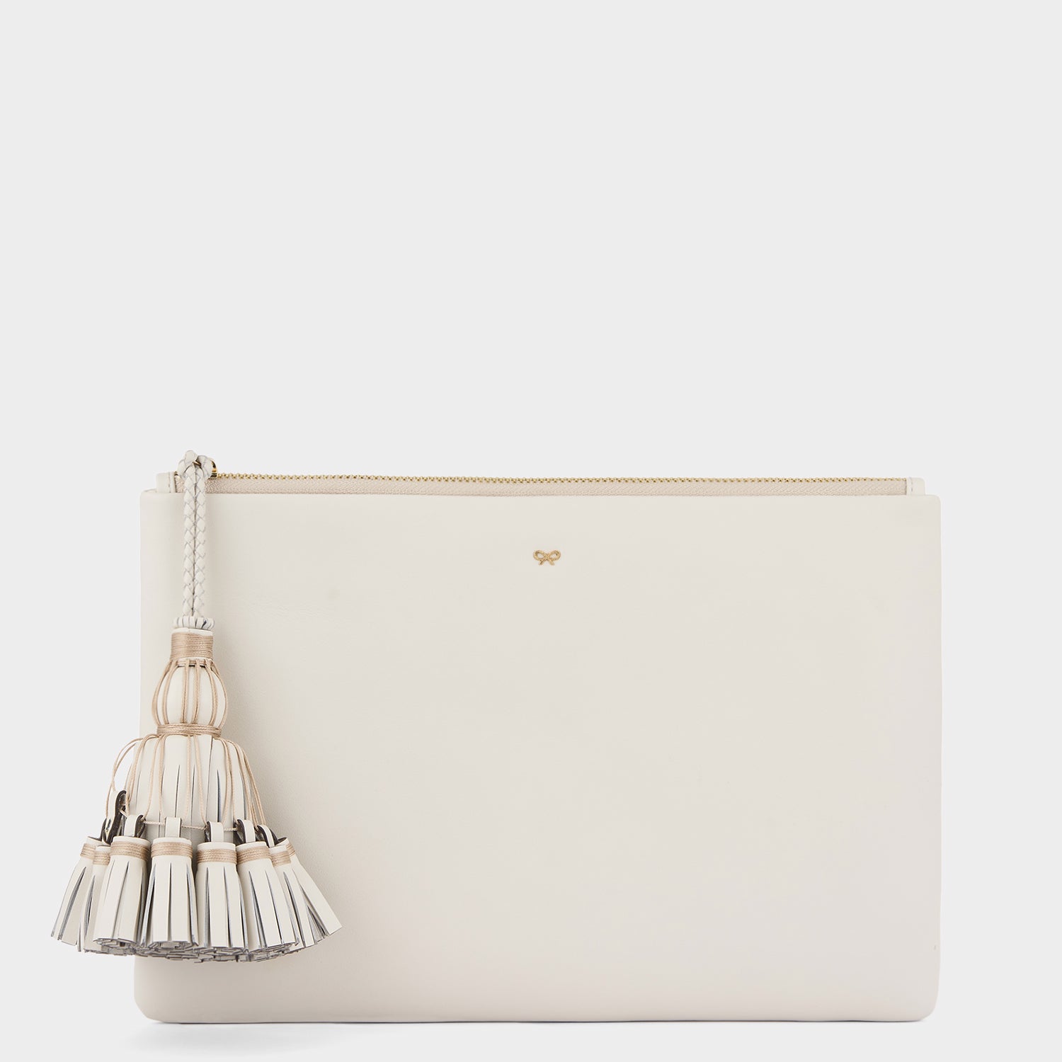 Georgiana Clutch -

                  
                    Circus Leather in Chalk -
                  

                  Anya Hindmarch UK
