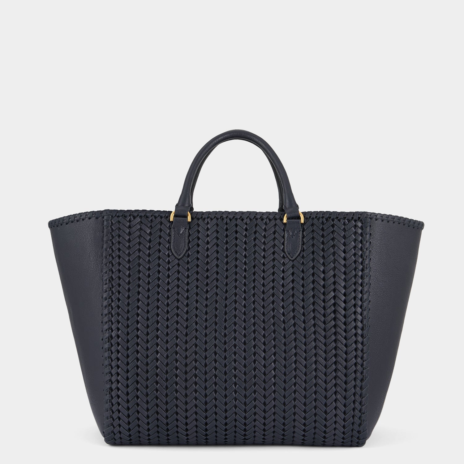 Neeson Multi Pocket Square Tote -

                  
                    Capra Leather in Marine -
                  

                  Anya Hindmarch UK
