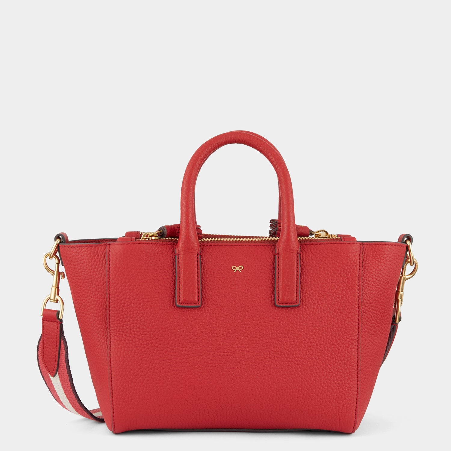 Micro Ebury -

                  
                    Tumbled Matt Leather in Red -
                  

                  Anya Hindmarch UK
