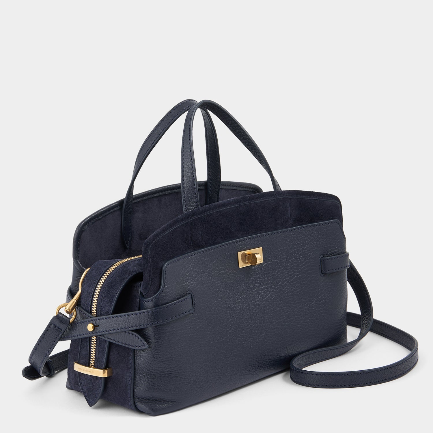 Small Wilson -

                  
                    Grain Leather in Marine -
                  

                  Anya Hindmarch UK
