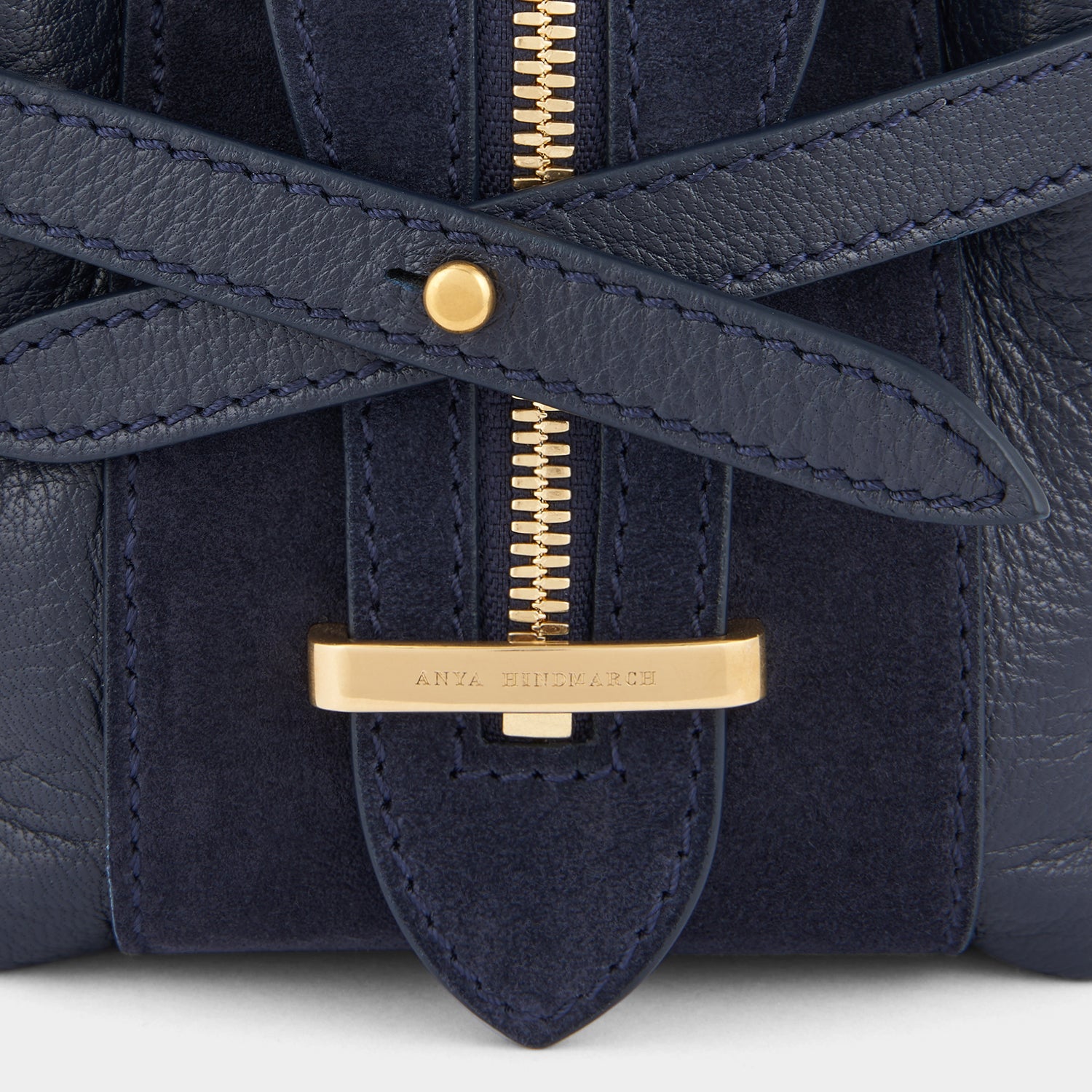 Small Wilson -

                  
                    Grain Leather in Marine -
                  

                  Anya Hindmarch UK
