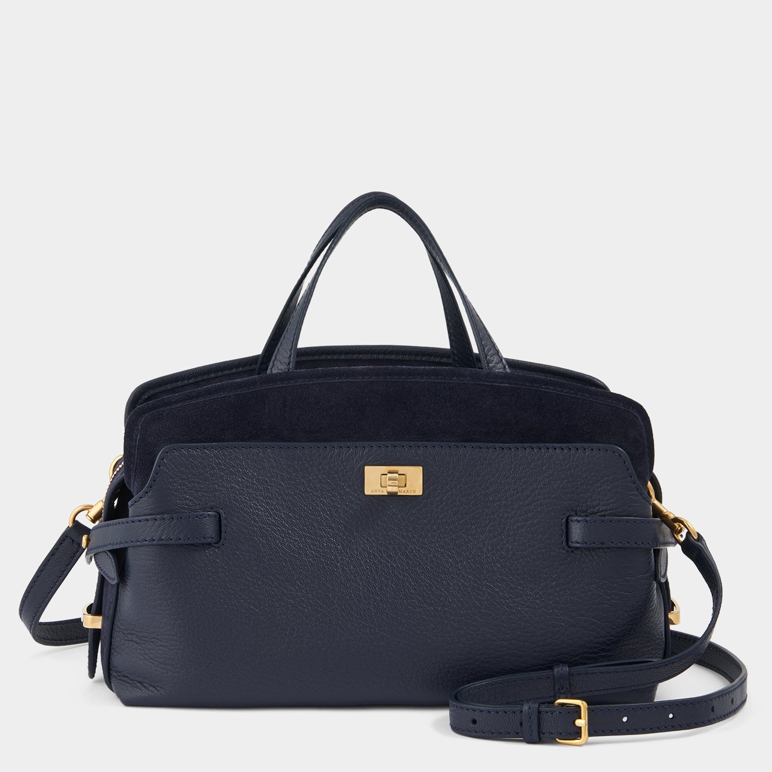 Small Wilson -

                  
                    Grain Leather in Marine -
                  

                  Anya Hindmarch UK
