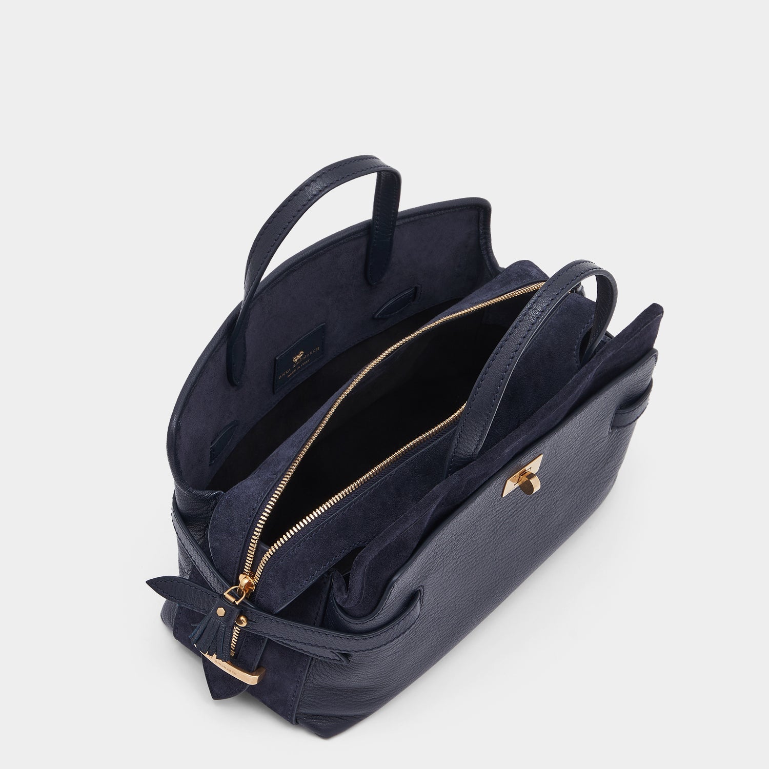 Small Wilson -

                  
                    Grain Leather in Marine -
                  

                  Anya Hindmarch UK
