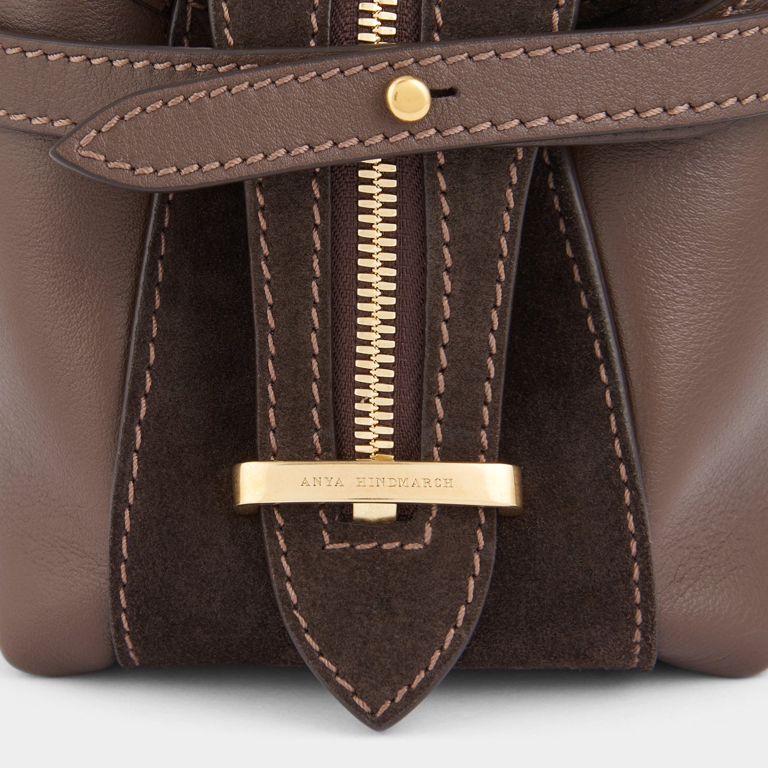 Wilson Cross-body -

                  
                    Calf Leather in Truffle -
                  

                  Anya Hindmarch UK
