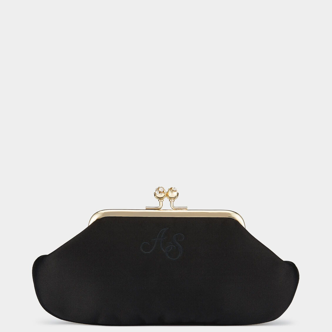 Bespoke Maud Clutch -

                  
                    Satin in ink Black -
                  

                  Anya Hindmarch UK
