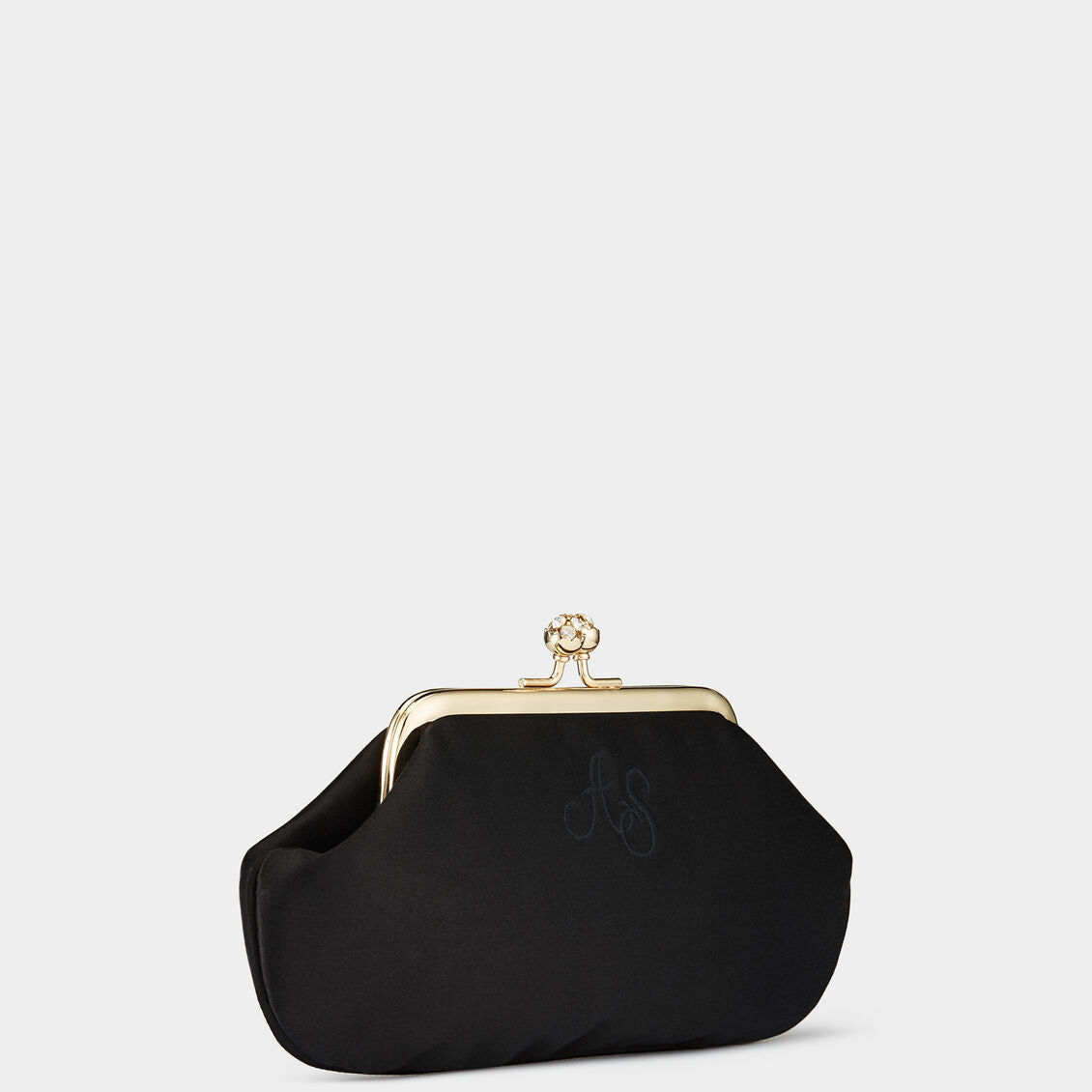 Bespoke Maud Clutch -

                  
                    Satin in ink Black -
                  

                  Anya Hindmarch UK
