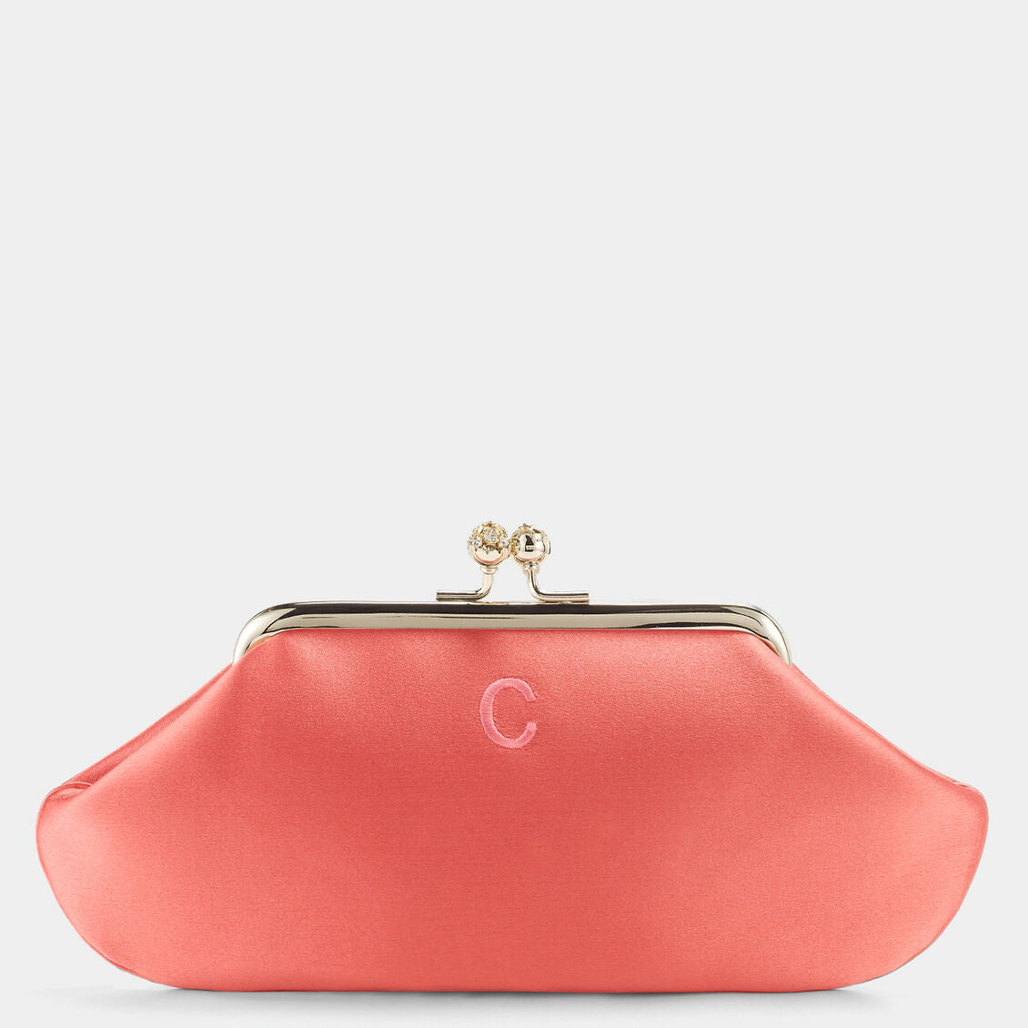 Bespoke Maud Clutch -

                  
                    Satin in Coral -
                  

                  Anya Hindmarch UK
