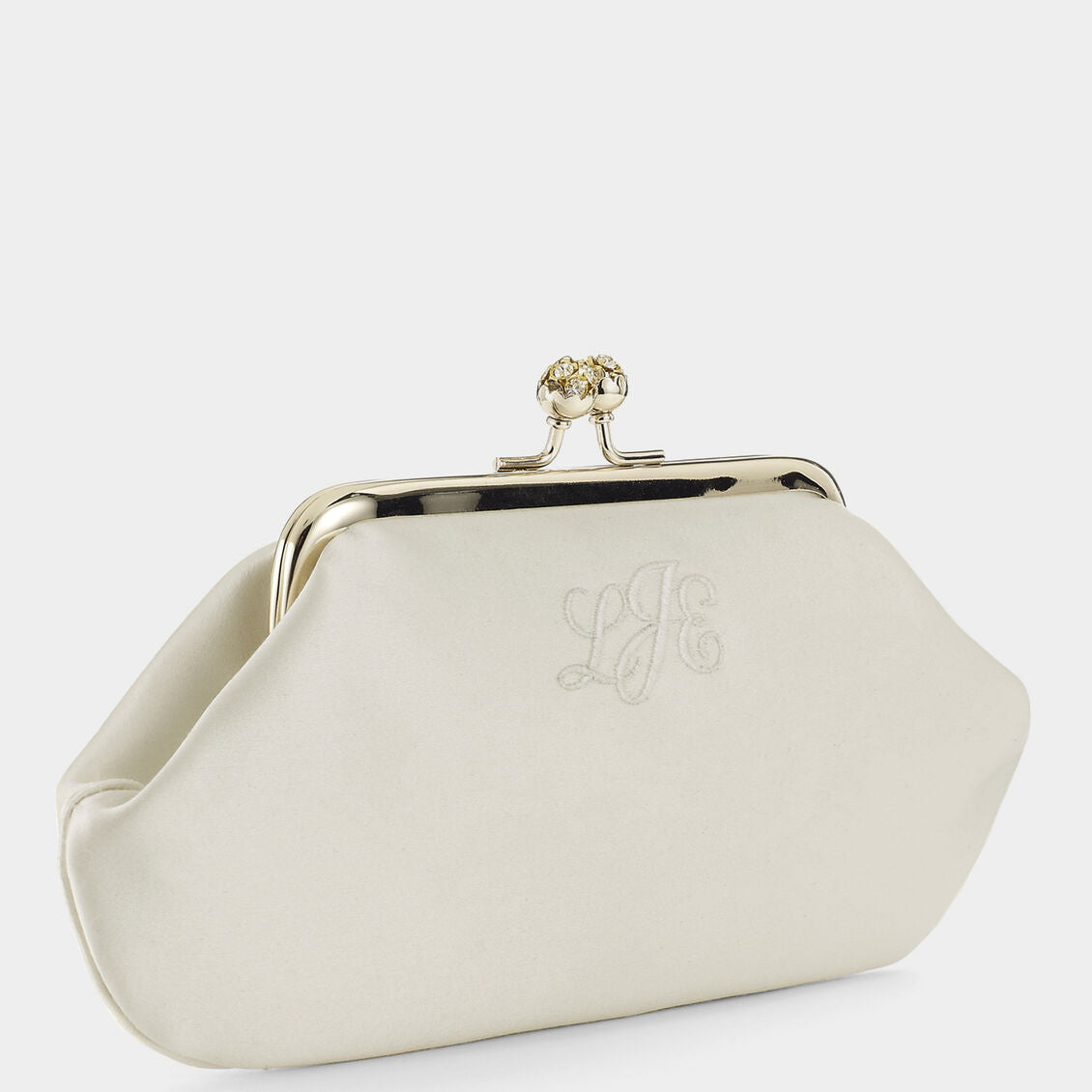 Bespoke Maud Clutch -

                  
                    Satin in Ivory -
                  

                  Anya Hindmarch UK
