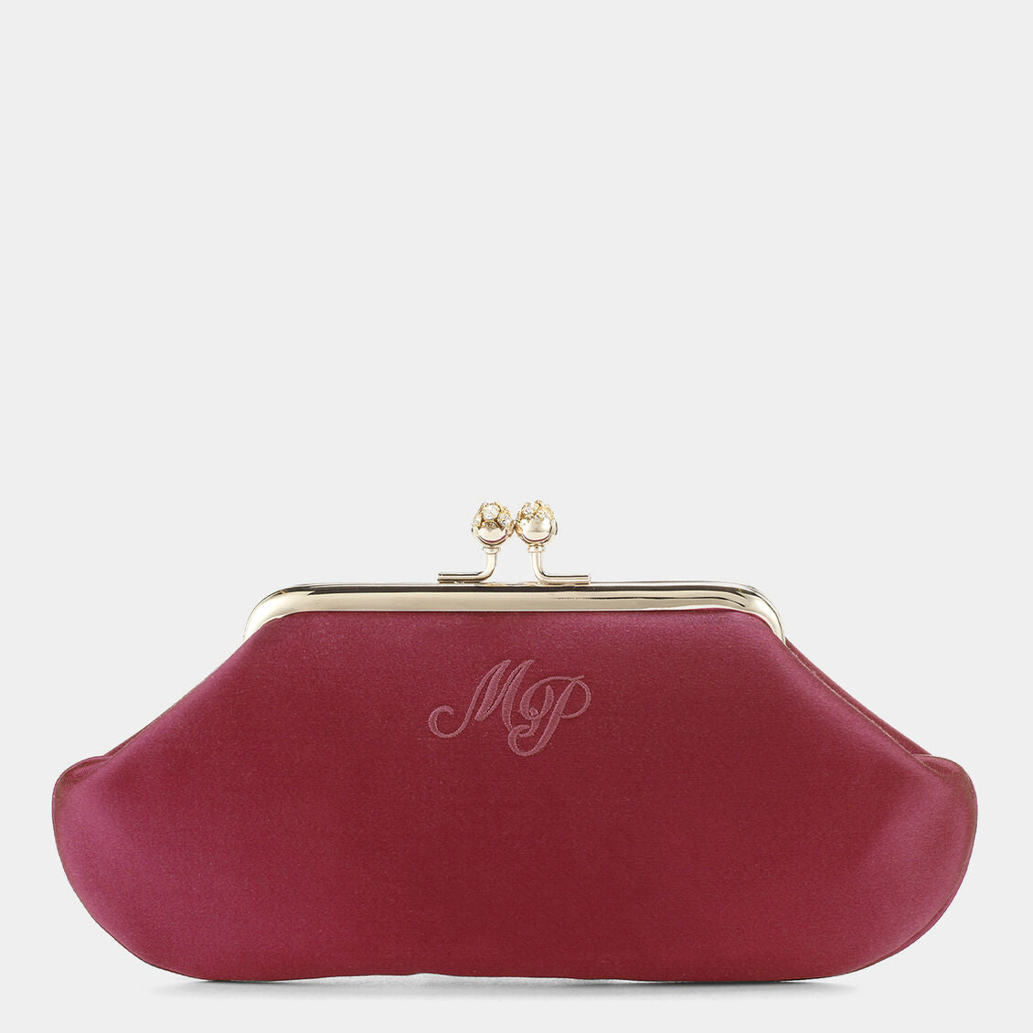 Bespoke Maud Clutch -

                  
                    Satin in Claret -
                  

                  Anya Hindmarch UK
