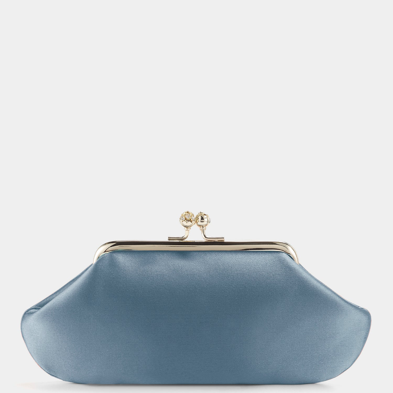 Bespoke Maud Clutch -

                  
                    Satin in Sky Blue -
                  

                  Anya Hindmarch UK
