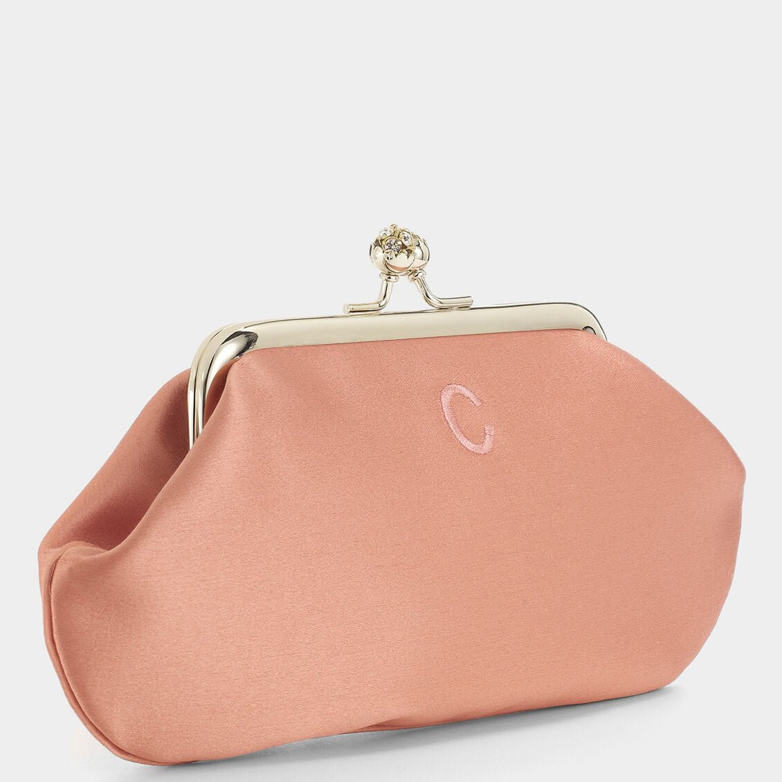 Bespoke Maud Clutch -

                  
                    Satin in Apricot -
                  

                  Anya Hindmarch UK
