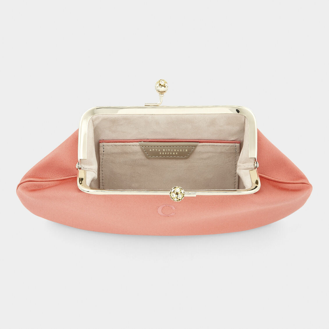 Bespoke Maud Clutch -

                  
                    Satin in Apricot -
                  

                  Anya Hindmarch UK
