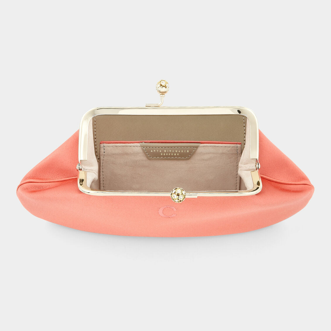 Bespoke Maud Clutch -

                  
                    Satin in Apricot -
                  

                  Anya Hindmarch UK
