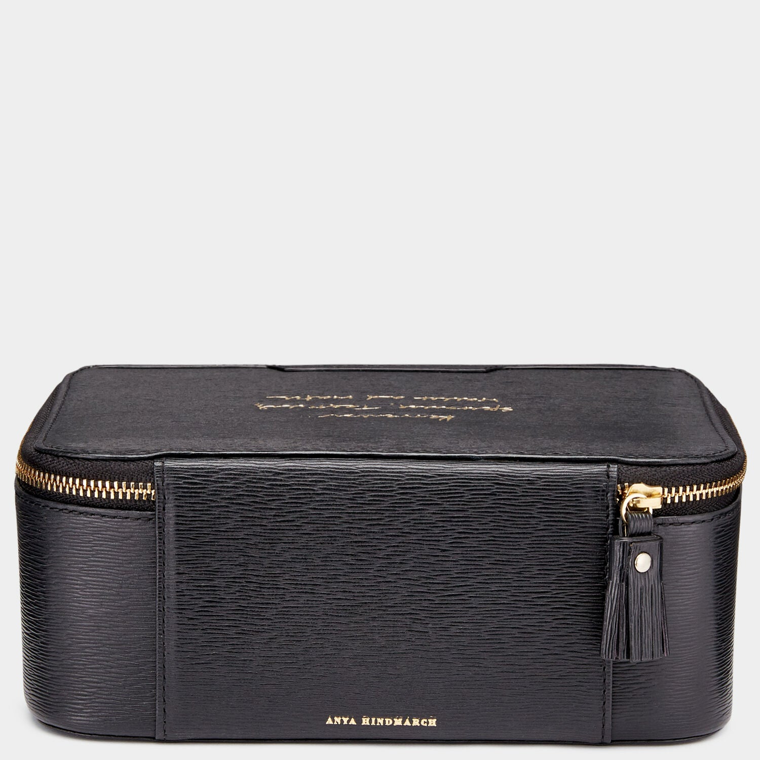 Bespoke Travel Watch Box -

                  
                    London Grain in Black -
                  

                  Anya Hindmarch UK
