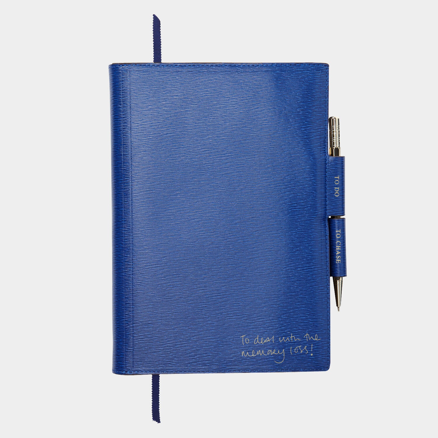 Bespoke A5 Two Way Journal -

                  
                    London Grain in Cobalt -
                  

                  Anya Hindmarch UK
