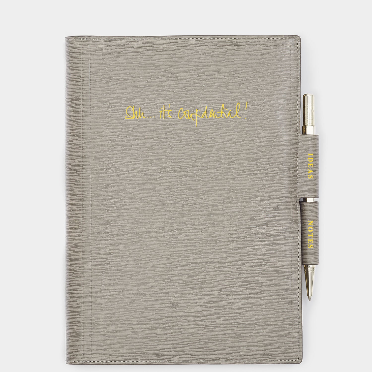 Bespoke A5 Two Way Journal -

                  
                    London Grain in Medium Grey -
                  

                  Anya Hindmarch UK
