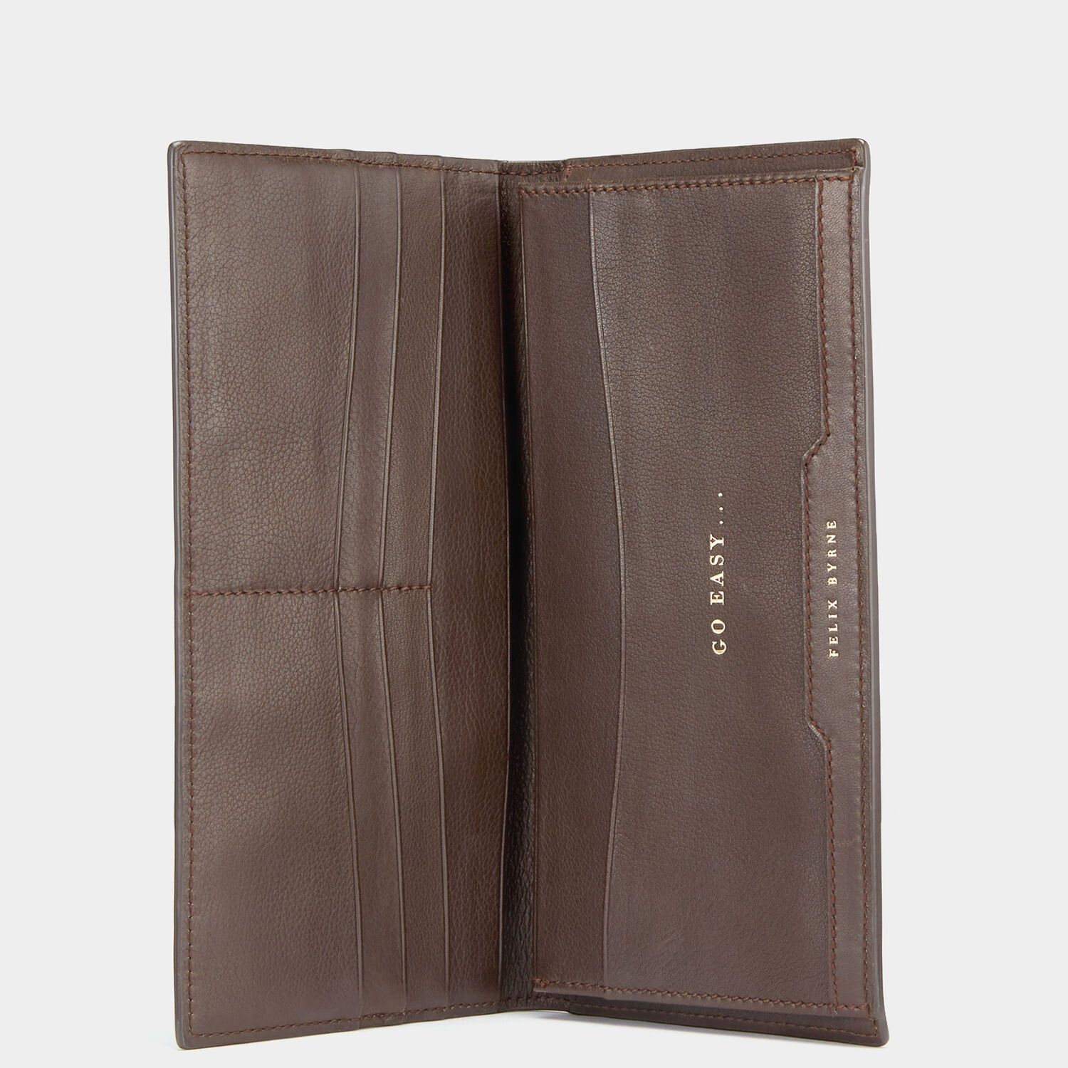 Bespoke Slimline Wallet -

                  
                    Butter in Chocolate -
                  

                  Anya Hindmarch UK
