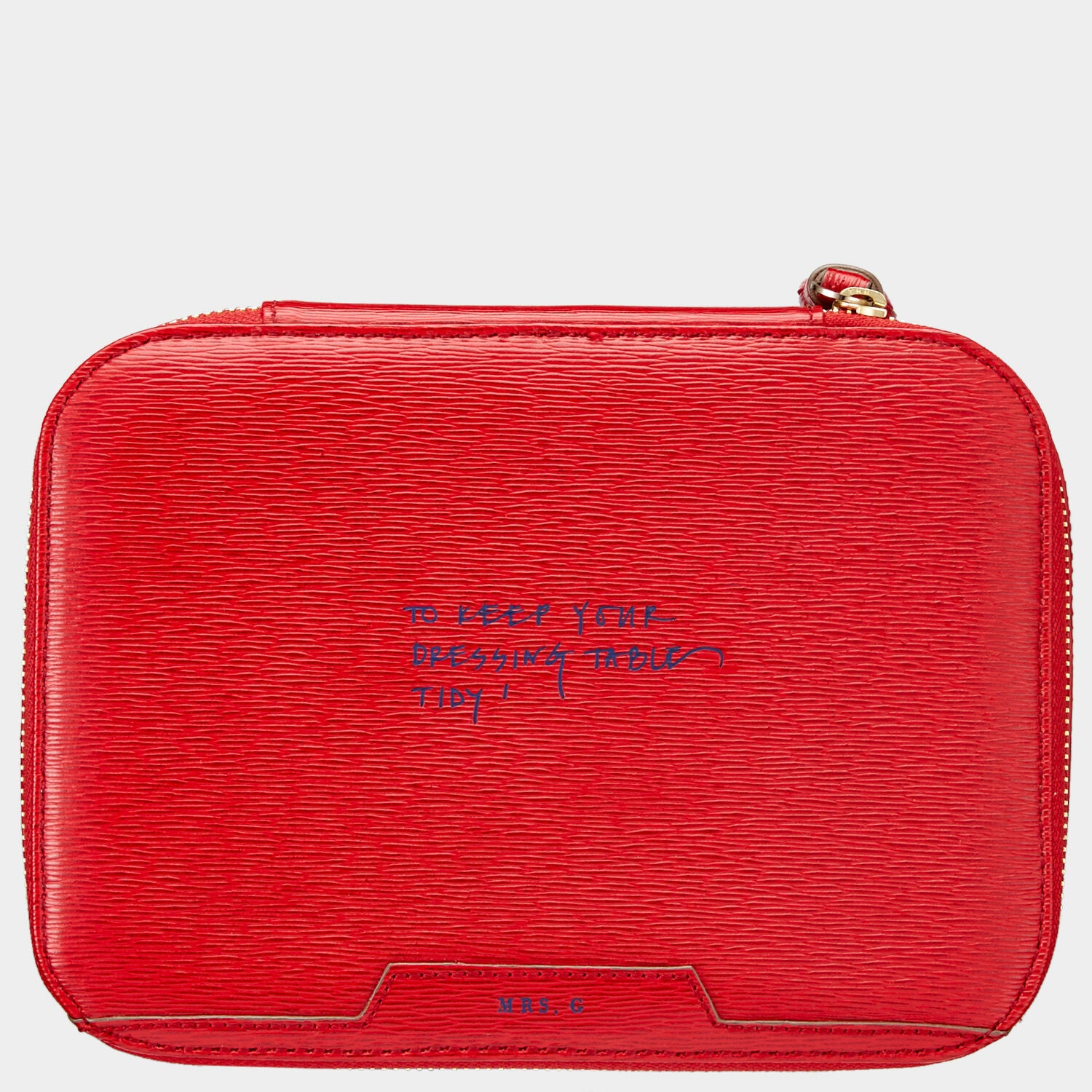 Bespoke Large Keepsake Box -

                  
                    London Grain in Red -
                  

                  Anya Hindmarch UK
