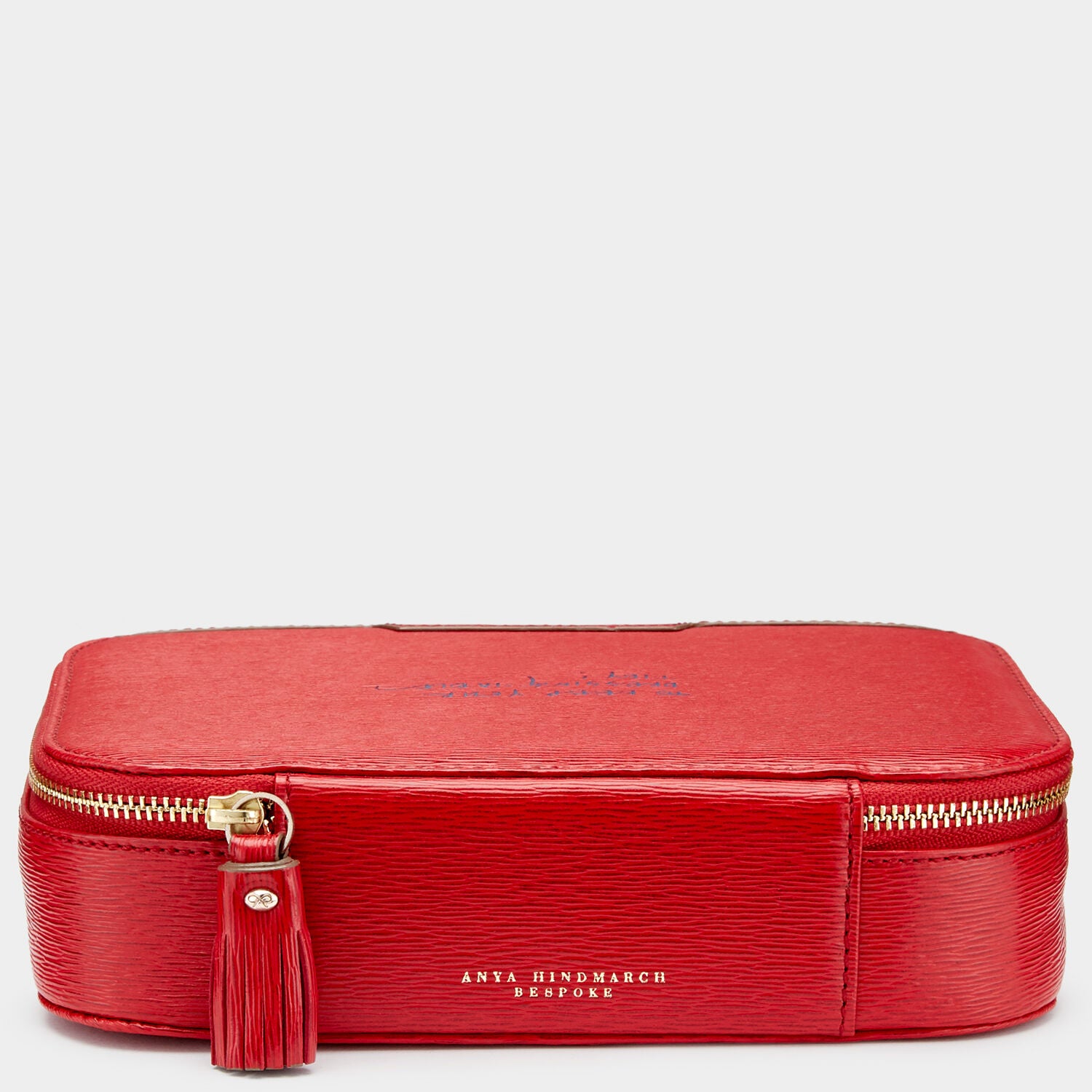 Bespoke Large Keepsake Box -

                  
                    London Grain in Red -
                  

                  Anya Hindmarch UK
