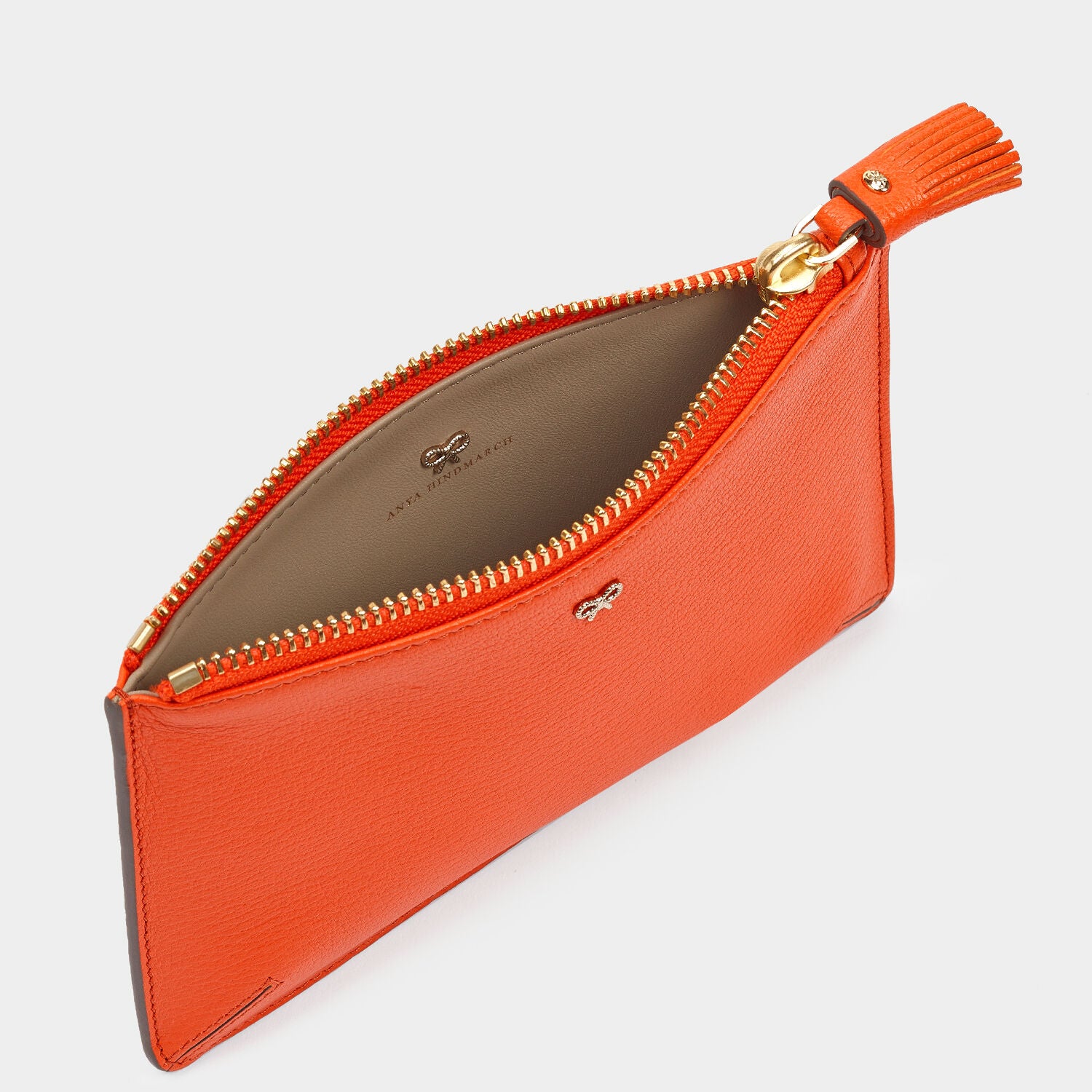 Bespoke Small Loose Pocket -

                  
                    Capra in Clementine -
                  

                  Anya Hindmarch UK
