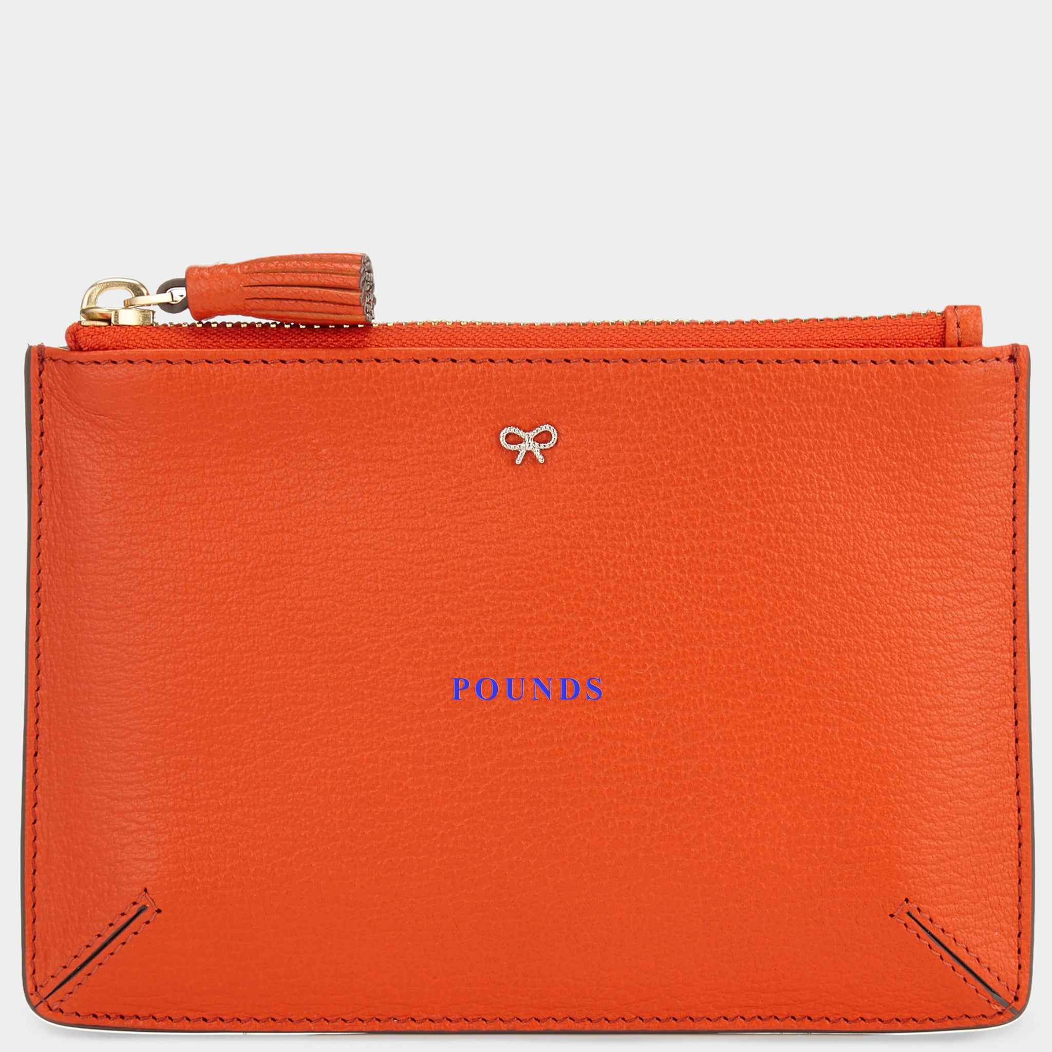 Bespoke Small Loose Pocket -

                  
                    Capra in Clementine -
                  

                  Anya Hindmarch UK
