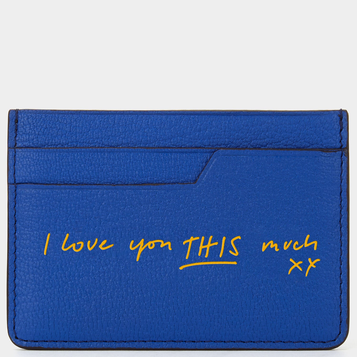 Bespoke Filing Card Case -

                  
                    Capra in Electric Blue -
                  

                  Anya Hindmarch UK
