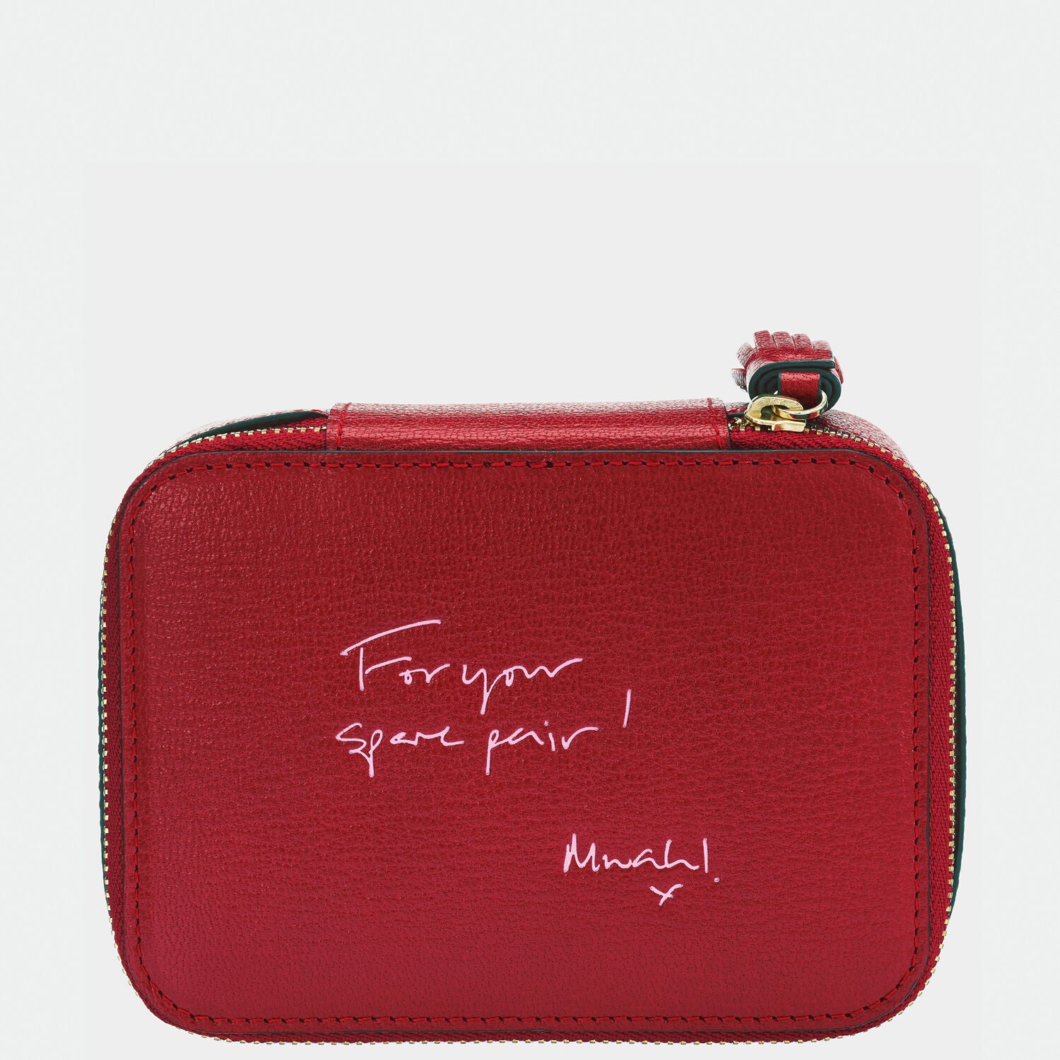 Bespoke Medium Keepsake Box -

                  
                    Capra in Red -
                  

                  Anya Hindmarch UK
