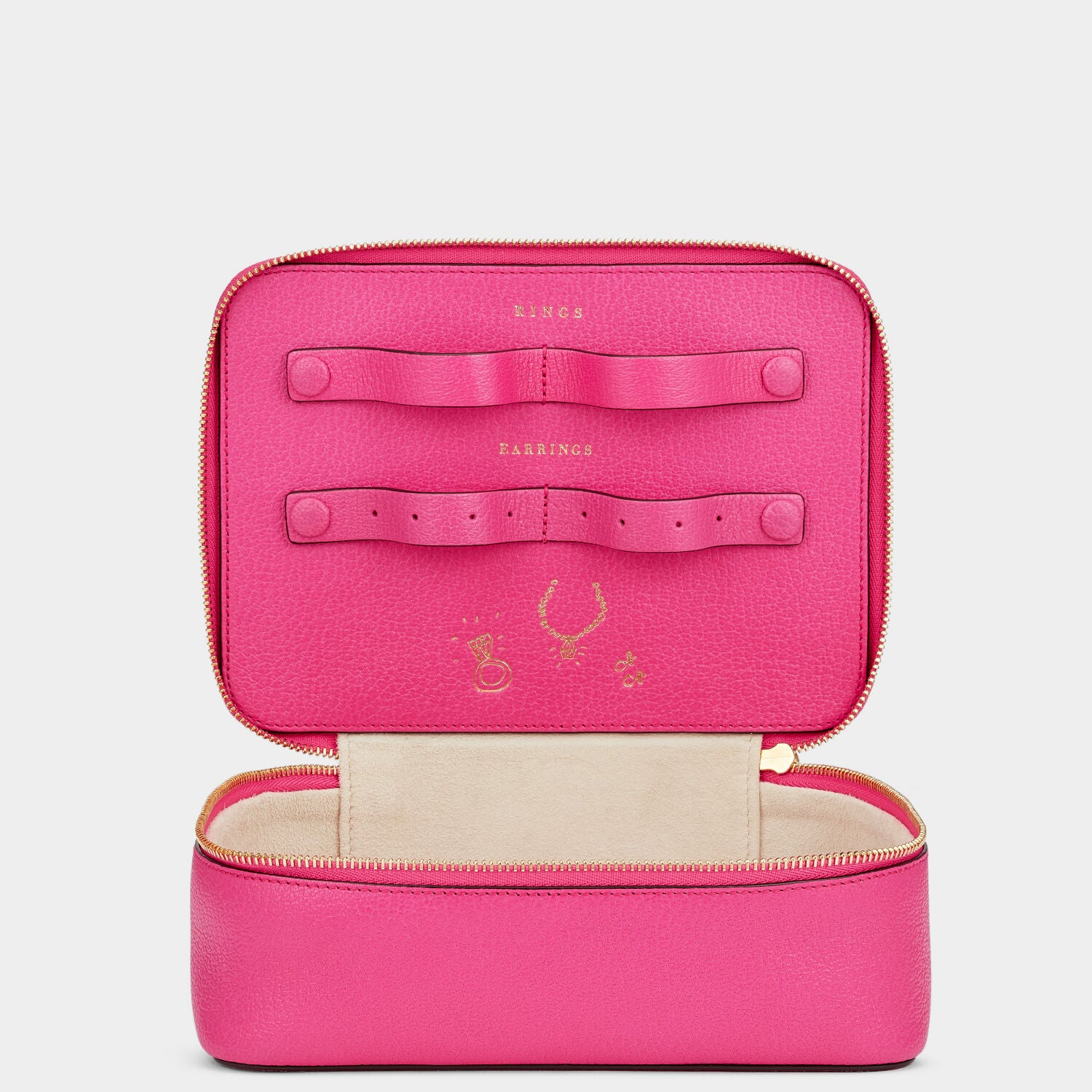 Bespoke Travelling Jewel Case -

                  
                    Capra in Pink -
                  

                  Anya Hindmarch UK
