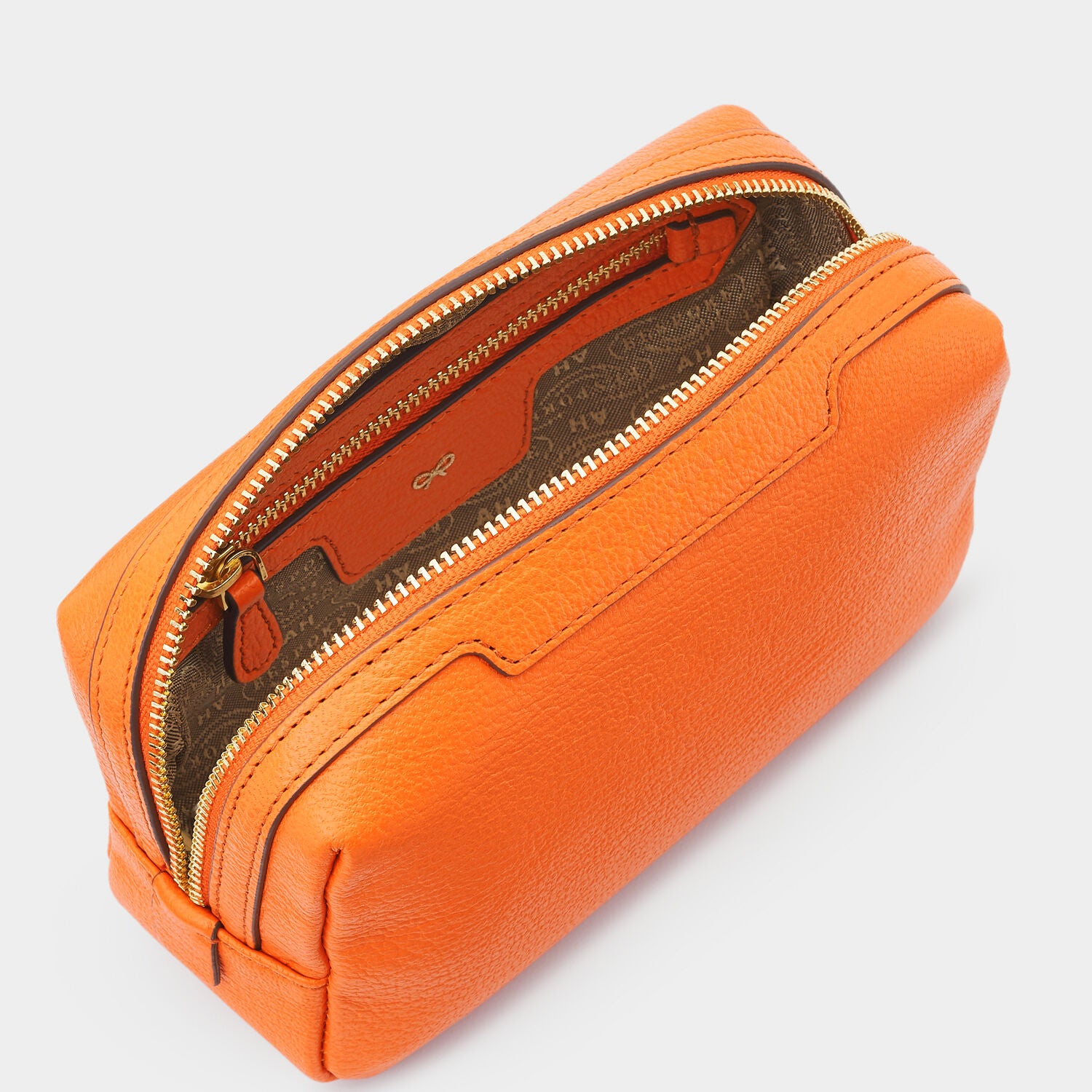 Bespoke Small Pouch -

                  
                    Capra Leather in Clementine -
                  

                  Anya Hindmarch UK
