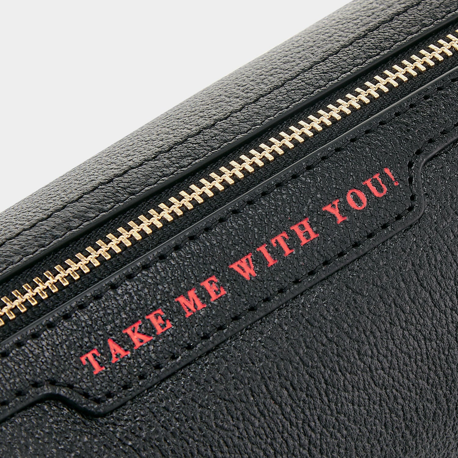 Bespoke Large Pouch -

                  
                    Capra in Black -
                  

                  Anya Hindmarch UK
