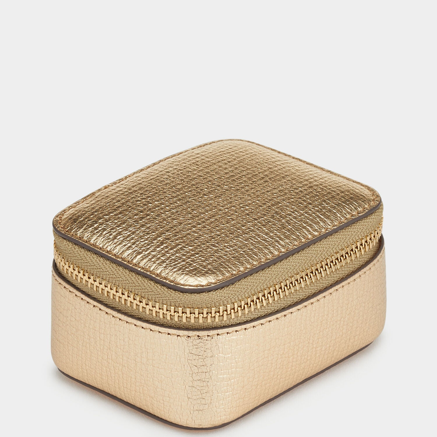 Bespoke Small Keepsake Box -

                  
                    Metallic Capra in Pale Gold -
                  

                  Anya Hindmarch UK
