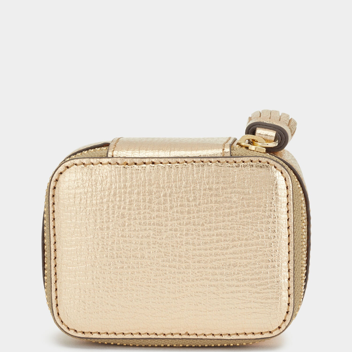 Bespoke Small Keepsake Box -

          
            Metallic Capra in Pale Gold -
          

          Anya Hindmarch UK
