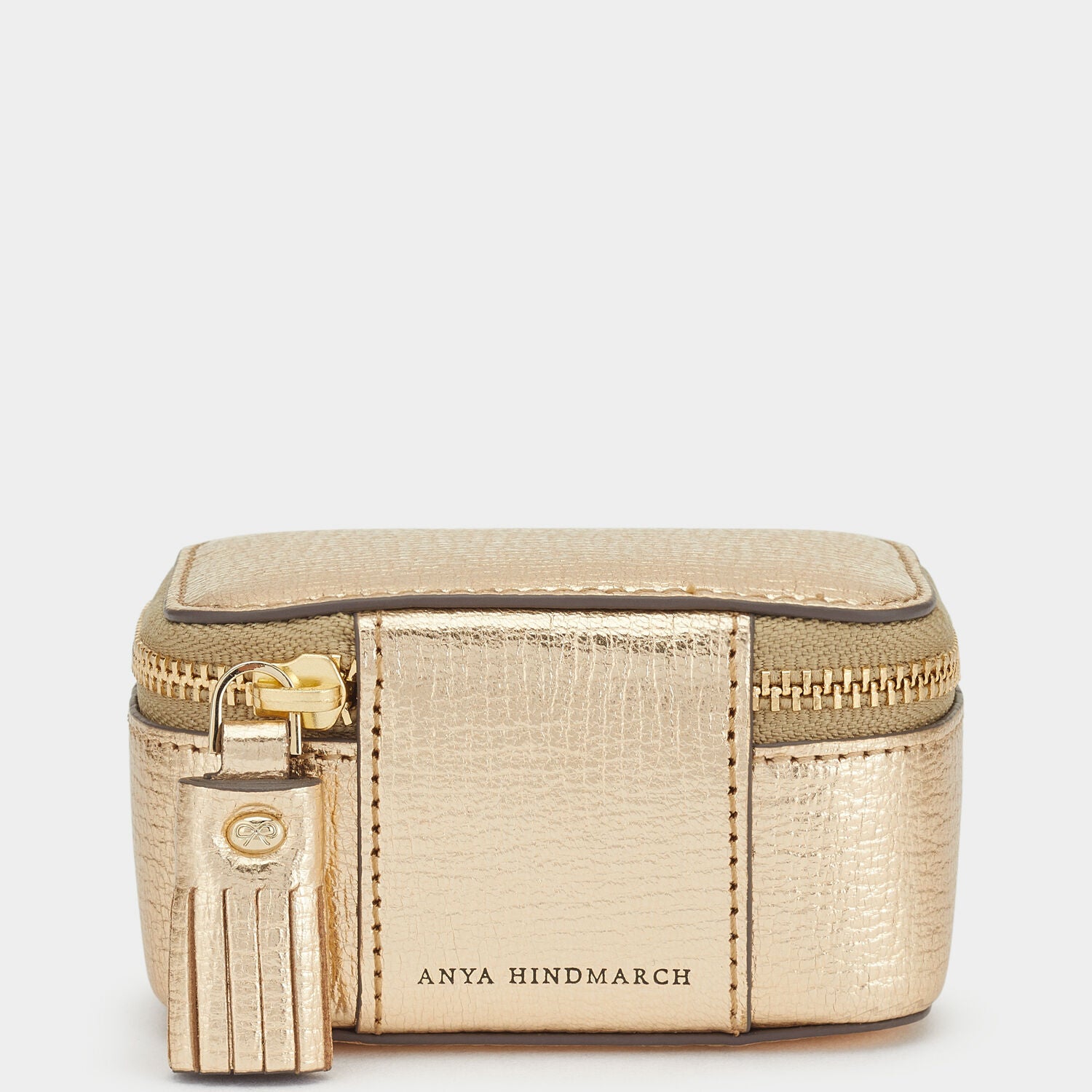 Bespoke Small Keepsake Box -

                  
                    Metallic Capra in Pale Gold -
                  

                  Anya Hindmarch UK
