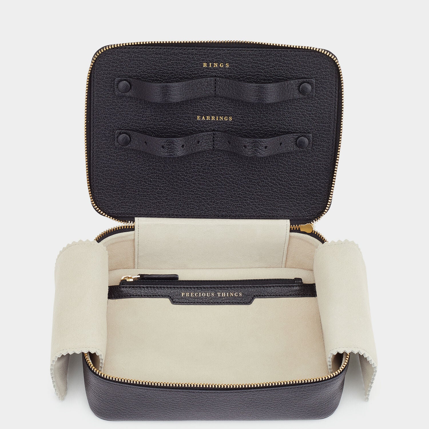 Bespoke Travelling Jewel Case -

                  
                    Capra in Black -
                  

                  Anya Hindmarch UK
