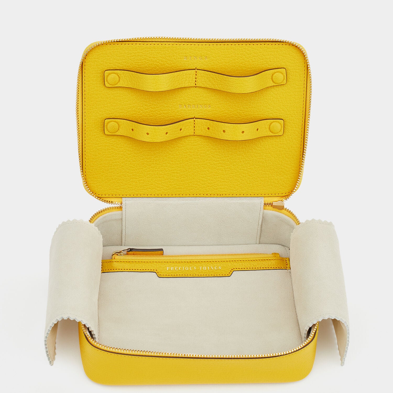 Bespoke Travelling Jewel Case -

                  
                    Capra in Yellow -
                  

                  Anya Hindmarch UK
