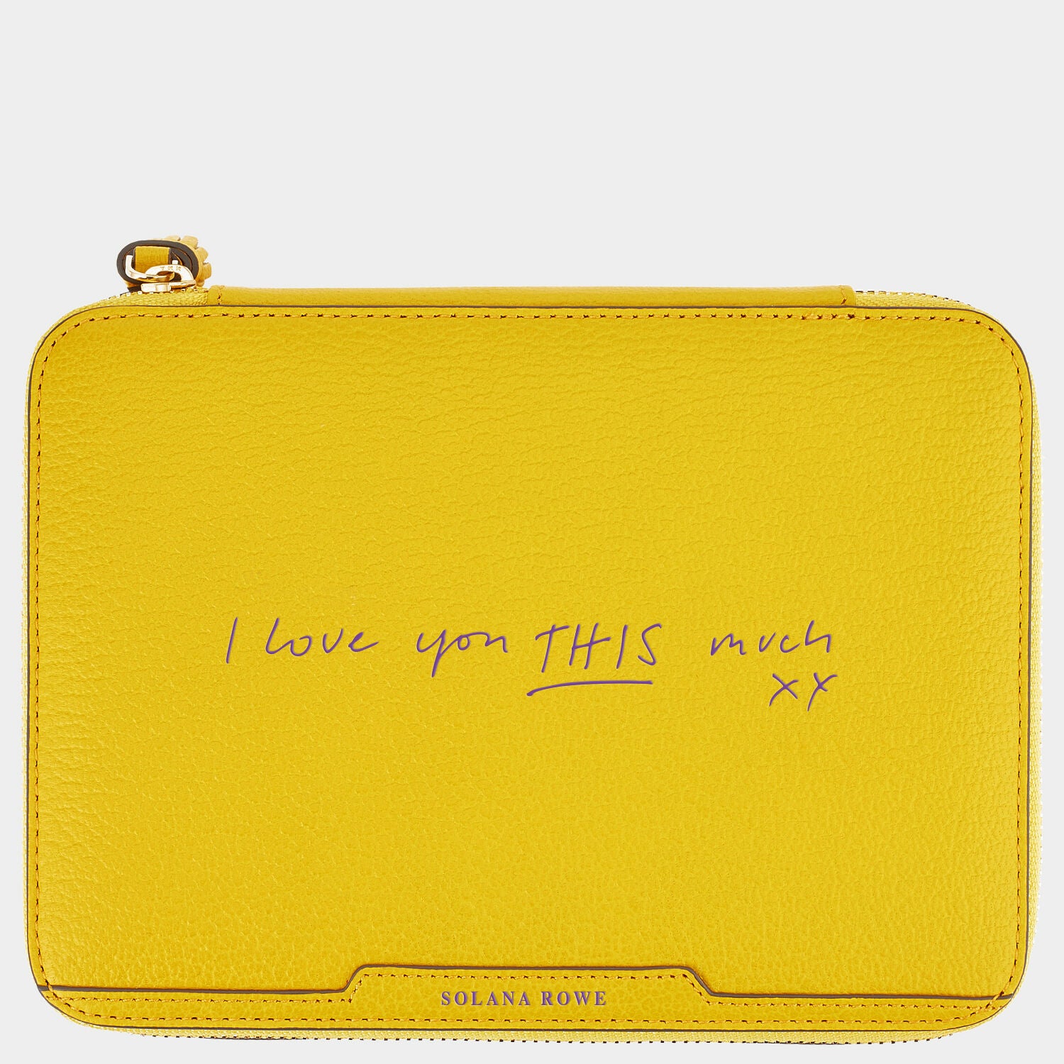 Bespoke Travelling Jewel Case -

                  
                    Capra in Yellow -
                  

                  Anya Hindmarch UK
