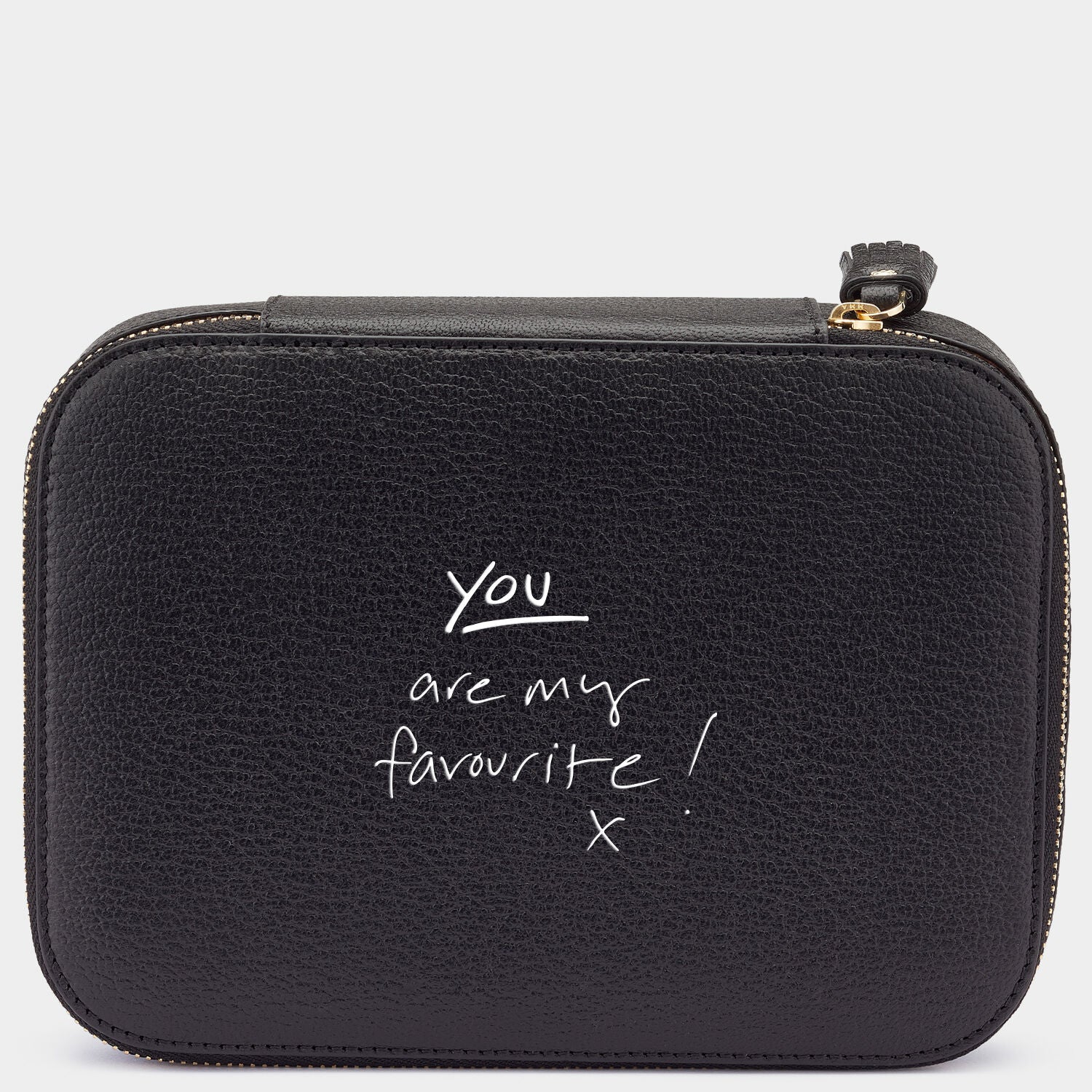 Bespoke Large Keepsake Box -

                  
                    Capra in Black -
                  

                  Anya Hindmarch UK
