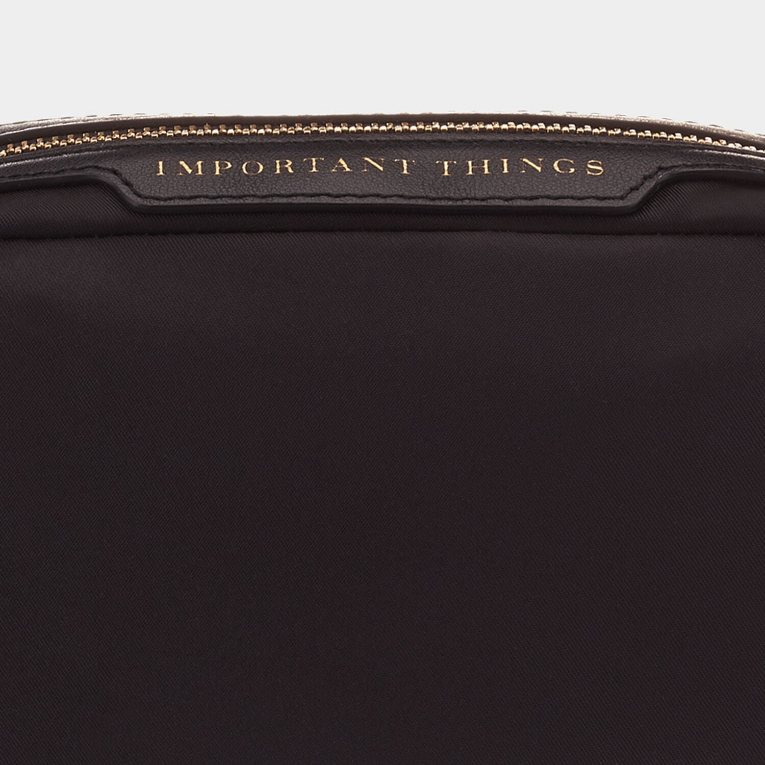 Important Things Pouch -

                  
                    ECONYL® Regenerated Nylon in Black -
                  

                  Anya Hindmarch UK
