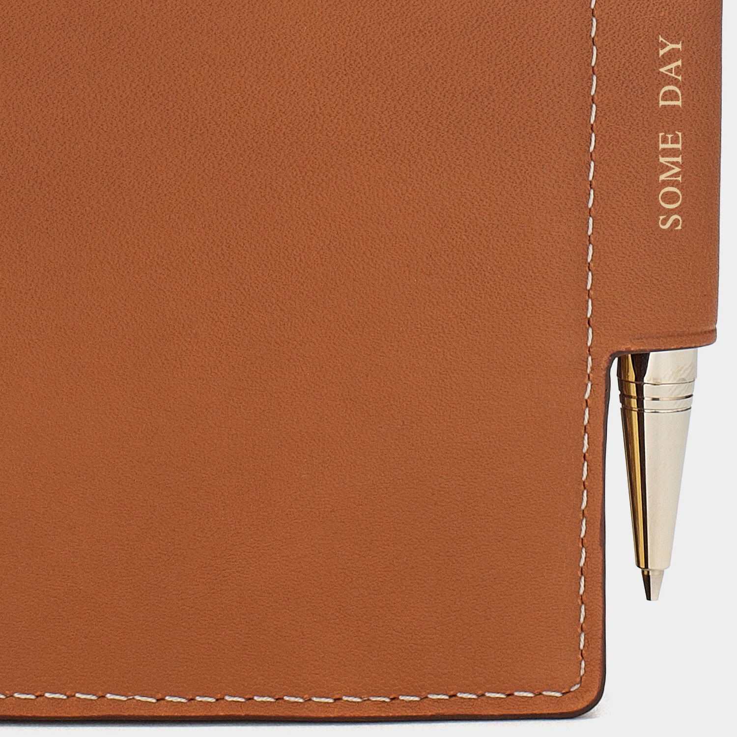 Bespoke A6 Two Way Journal -

                  
                    Butter Leather in Tan -
                  

                  Anya Hindmarch UK

