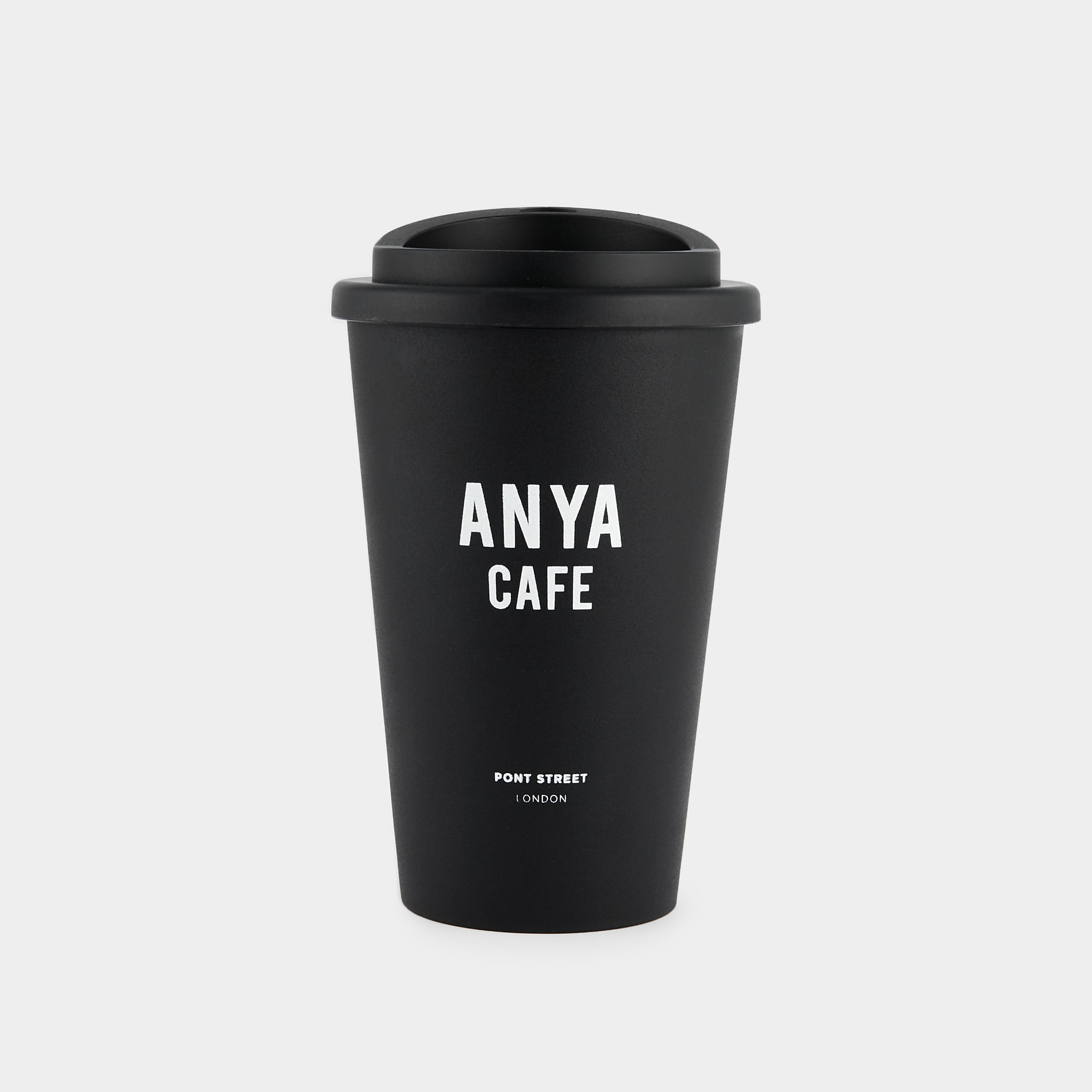 Eyes Coffee Cup -

                  
                    Recycled Plastic in Black -
                  

                  Anya Hindmarch UK
