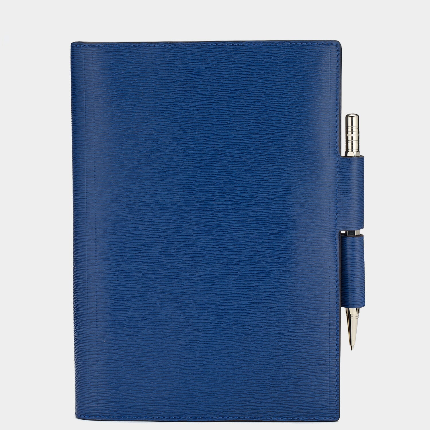 Bespoke A5 Two Way Journal -

          
            London Grain in Cobalt -
          

          Anya Hindmarch UK
