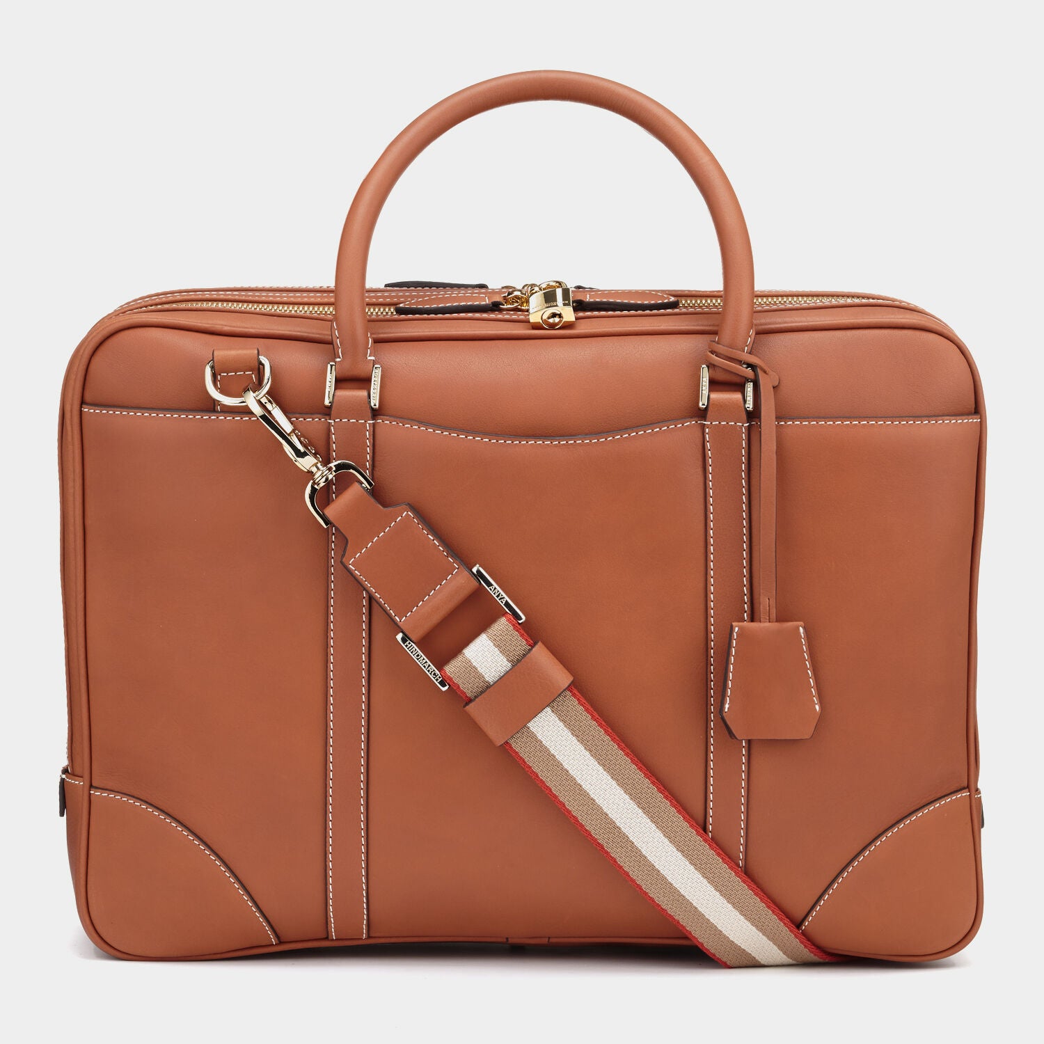 Bespoke Seymour Briefcase -

                  
                    Butter Leather in Tan -
                  

                  Anya Hindmarch UK
