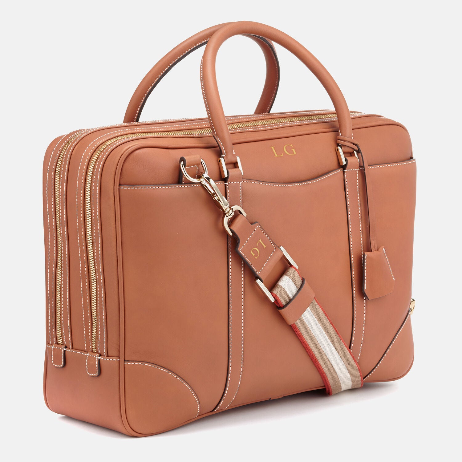 Bespoke Seymour Briefcase -

                  
                    Butter Leather in Tan -
                  

                  Anya Hindmarch UK
