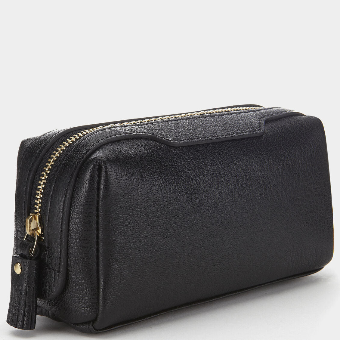 Bespoke Girlie Stuff Pouch -

                  
                    Capra in Black -
                  

                  Anya Hindmarch UK
