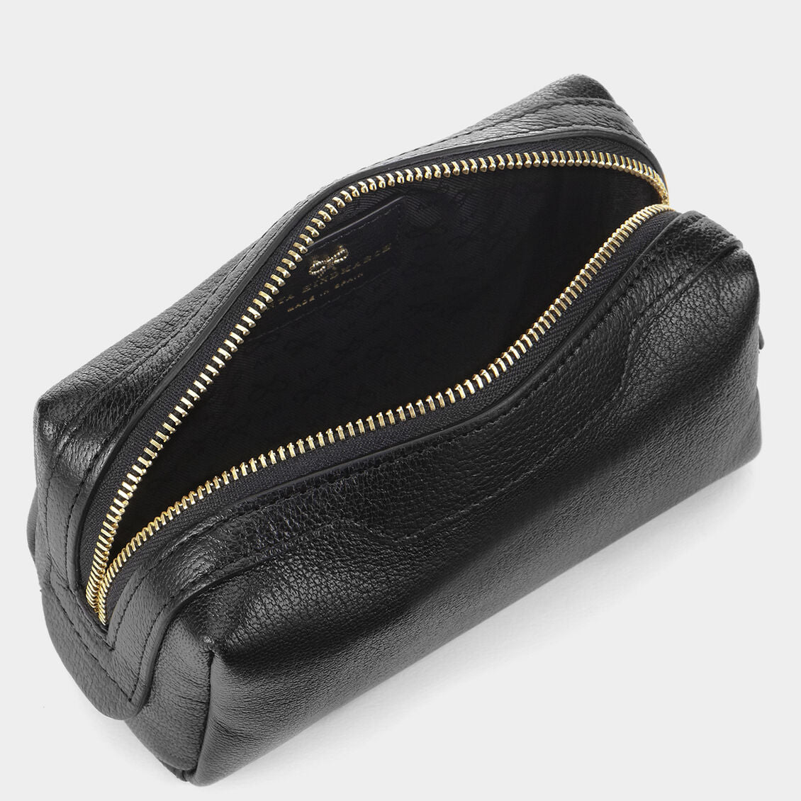 Bespoke Girlie Stuff Pouch -

                  
                    Capra in Black -
                  

                  Anya Hindmarch UK
