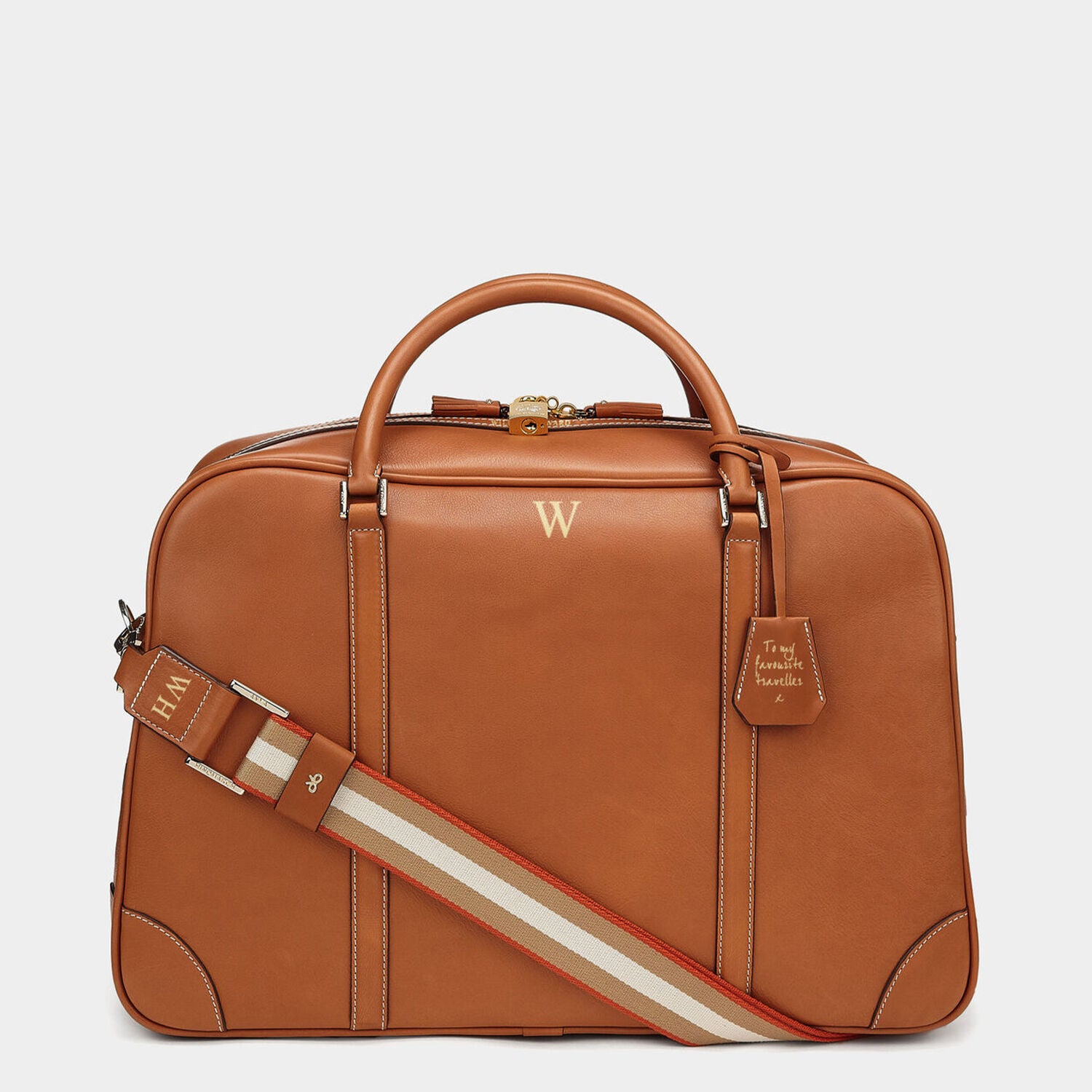 Bespoke Latimer Travel Bag -

                  
                    Butter Leather in Tan -
                  

                  Anya Hindmarch UK
